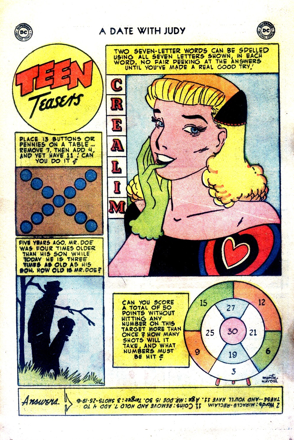 Read online A Date with Judy comic -  Issue #36 - 24