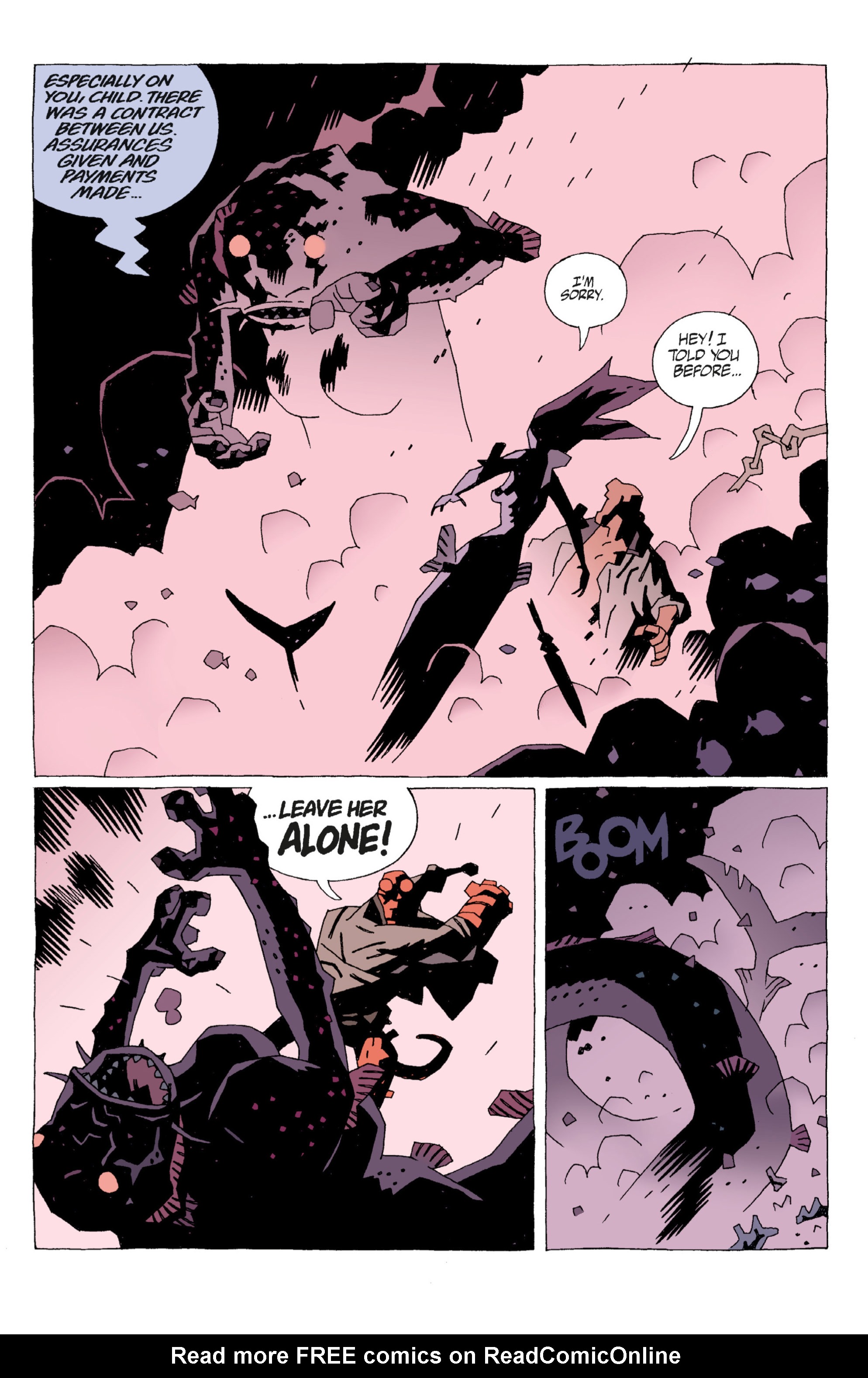 Read online Hellboy comic -  Issue #6 - 51