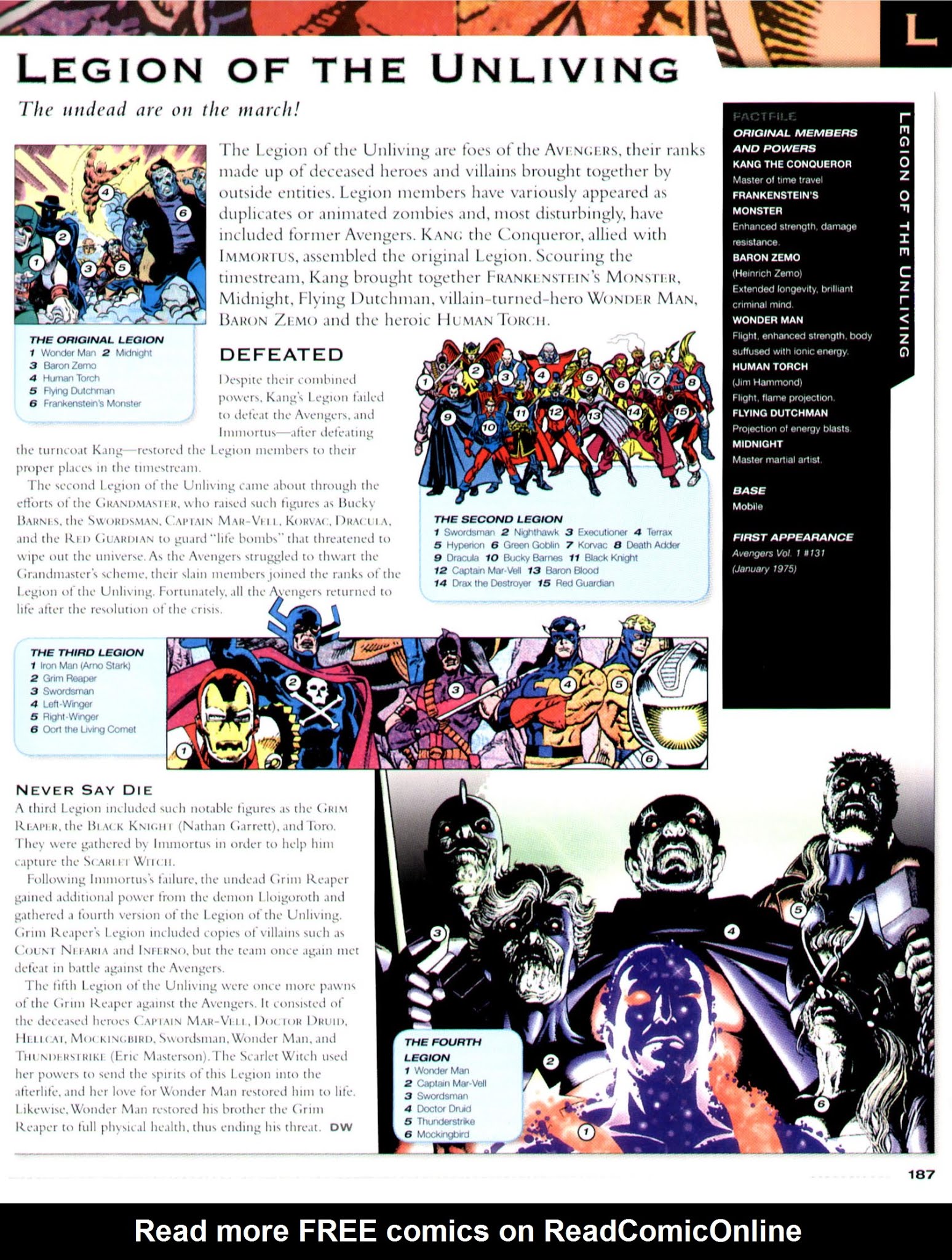 Read online The Marvel Encyclopedia comic -  Issue # TPB 2 (Part 2) - 72