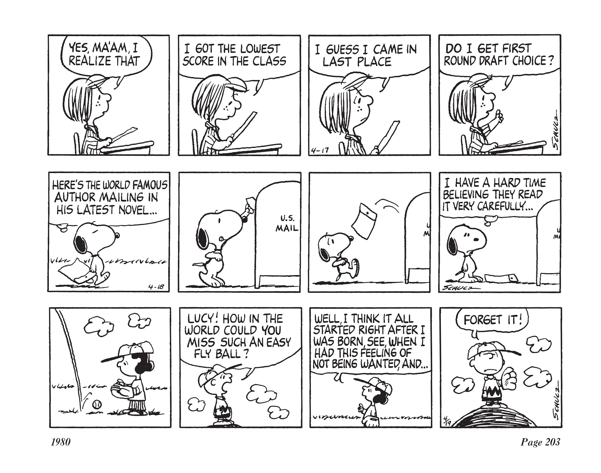 Read online The Complete Peanuts comic -  Issue # TPB 15 - 217