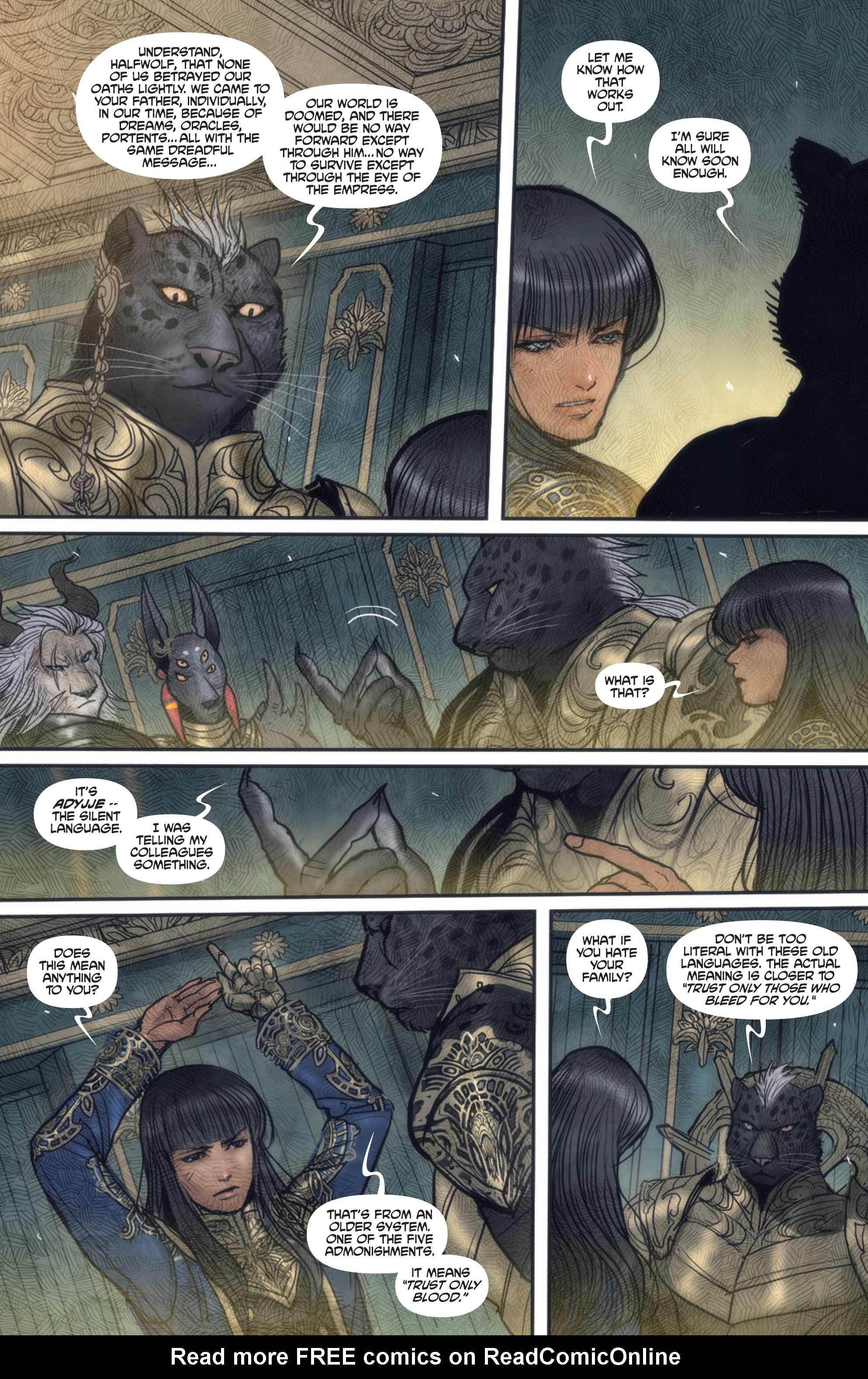Read online Monstress comic -  Issue #22 - 17