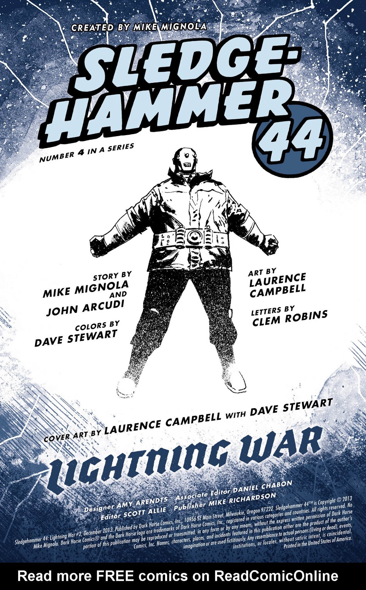 Read online Sledgehammer 44: Lightning War comic -  Issue #2 - 2