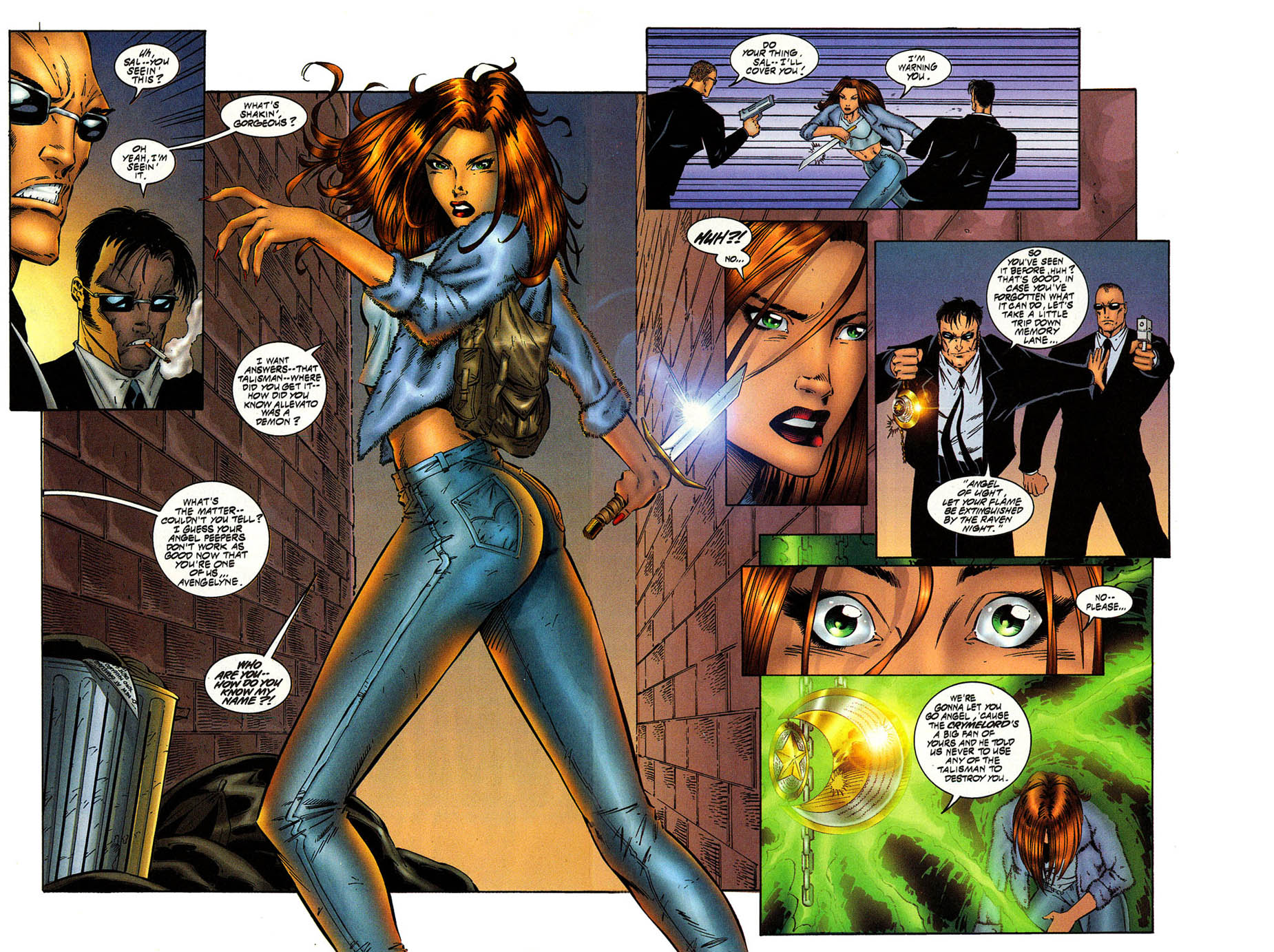 Read online Avengelyne (1996) comic -  Issue #8 - 7