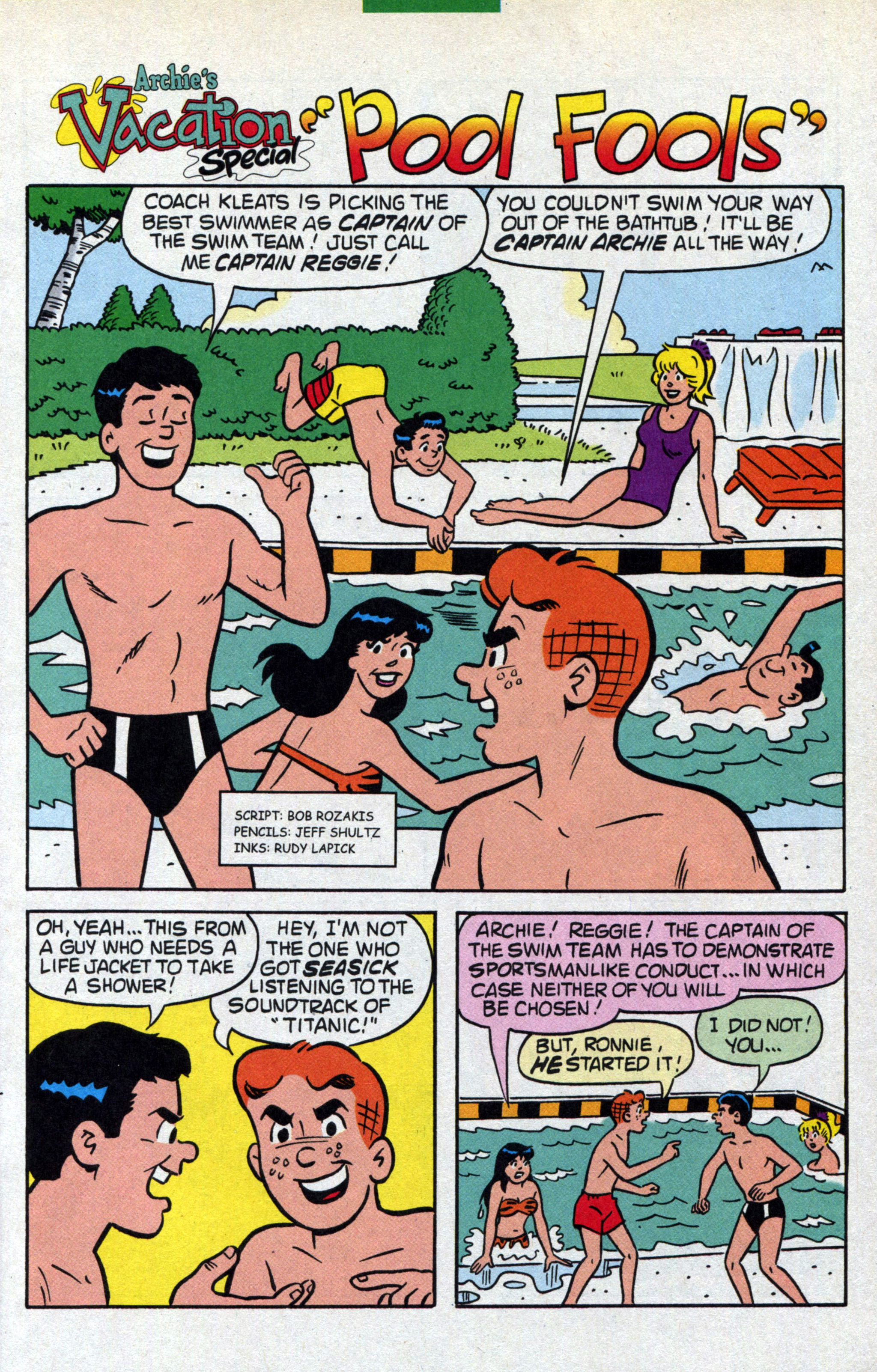 Read online Archie's Vacation Special comic -  Issue #8 - 28
