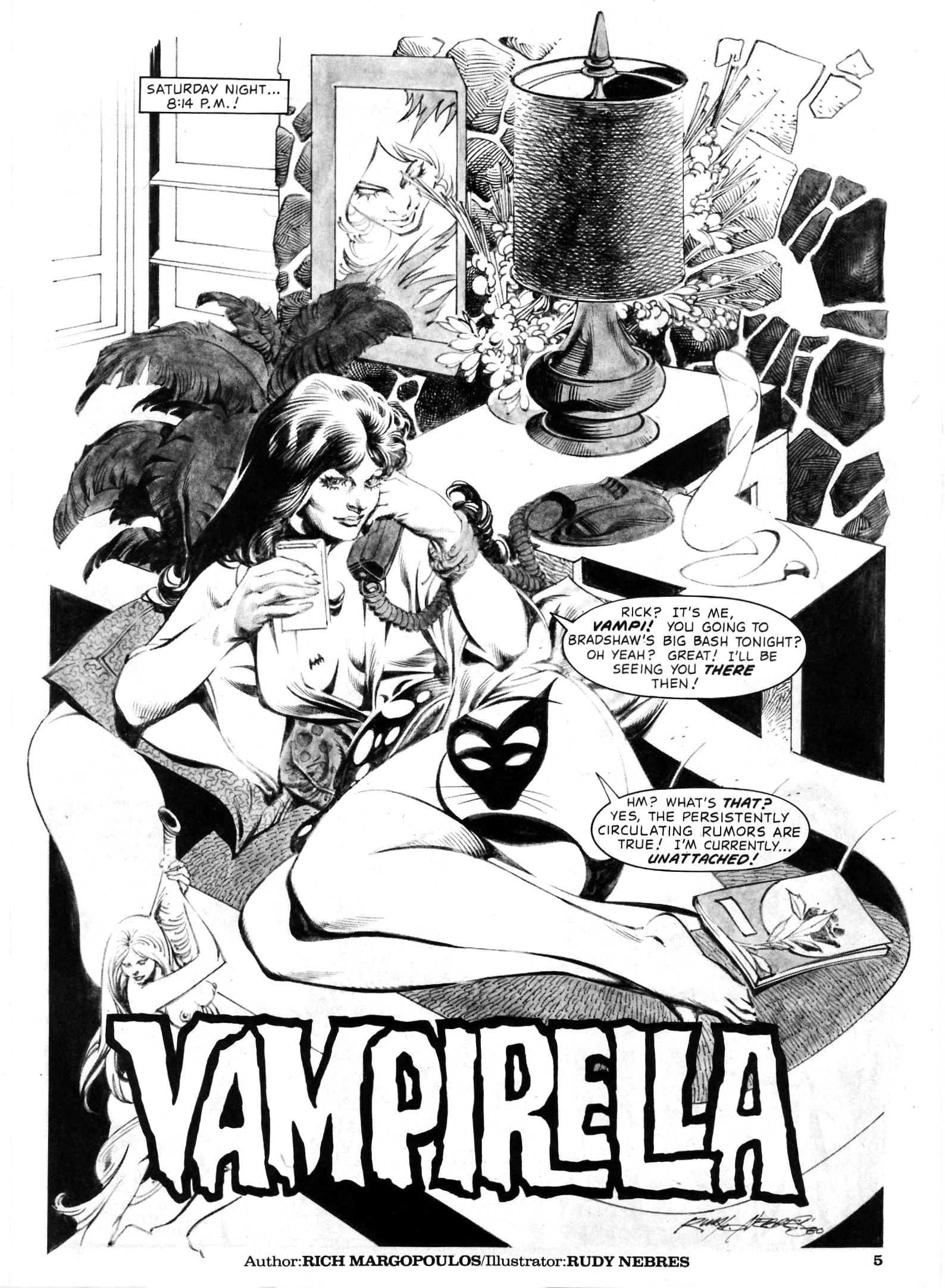 Read online Vampirella (1969) comic -  Issue #92 - 5