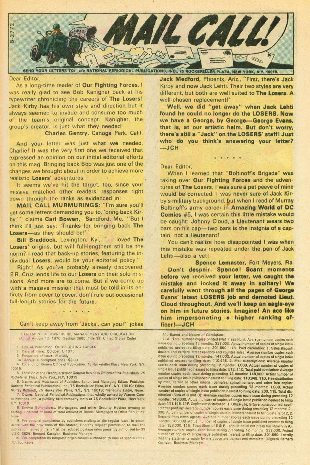 Read online Our Fighting Forces comic -  Issue #167 - 33