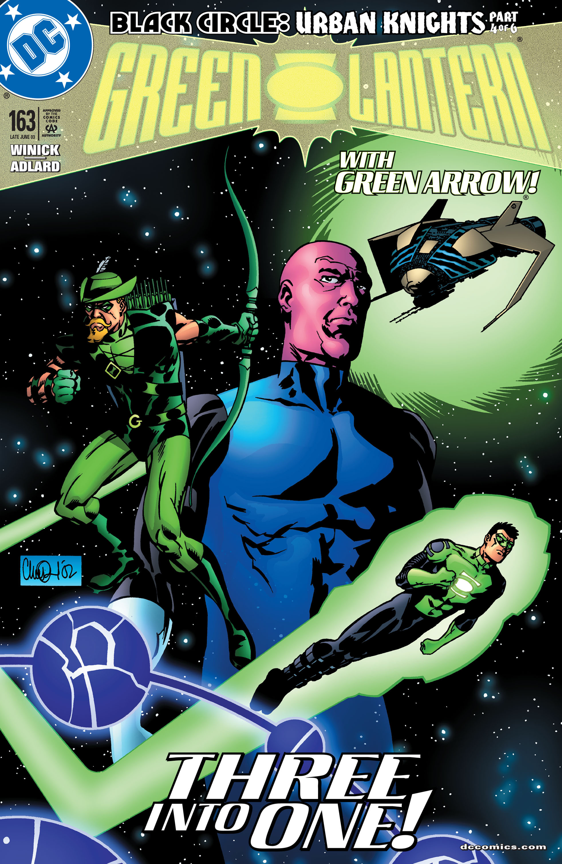 Read online Green Lantern (1990) comic -  Issue #163 - 1