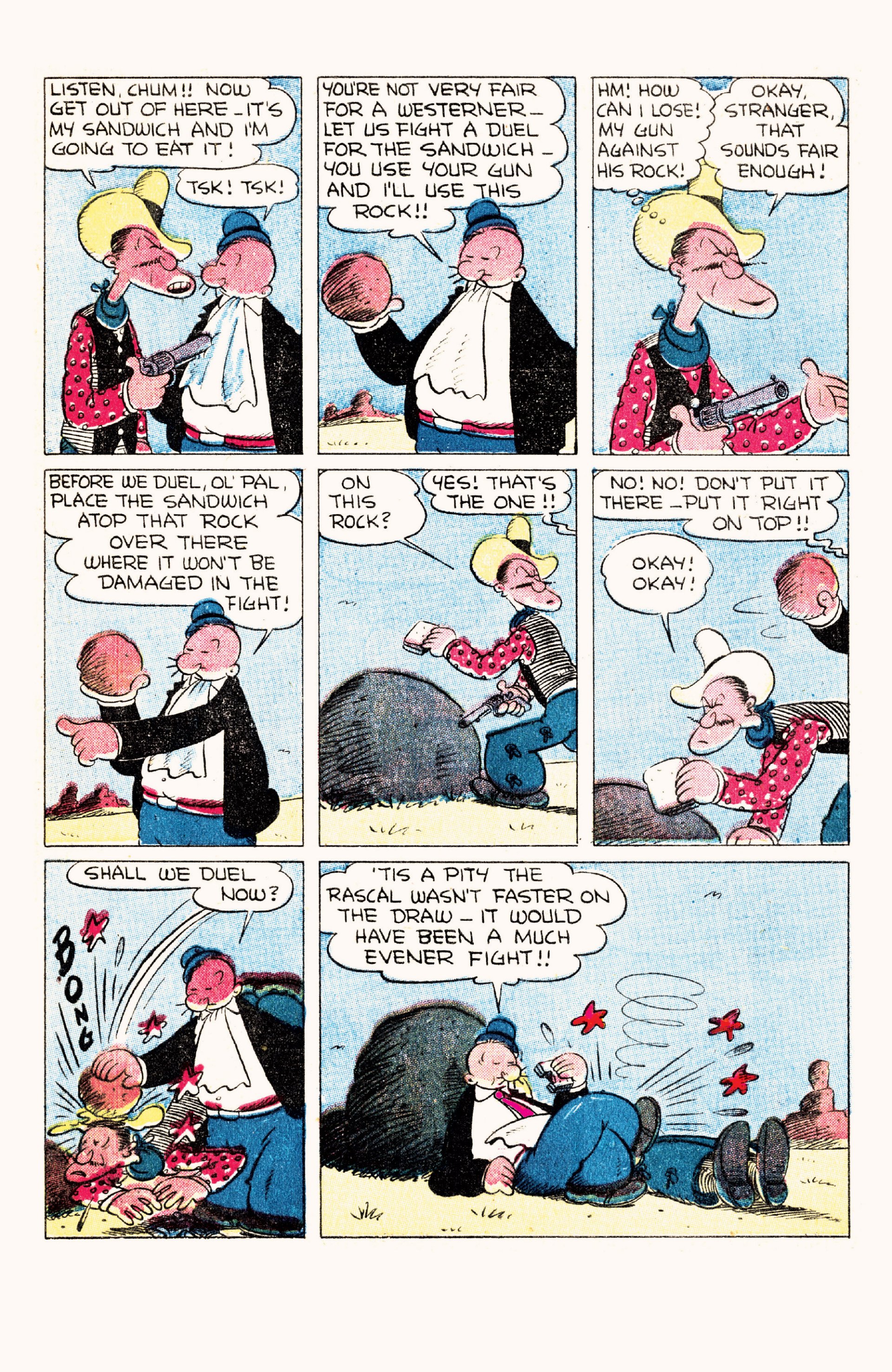 Read online Classic Popeye comic -  Issue #6 - 33