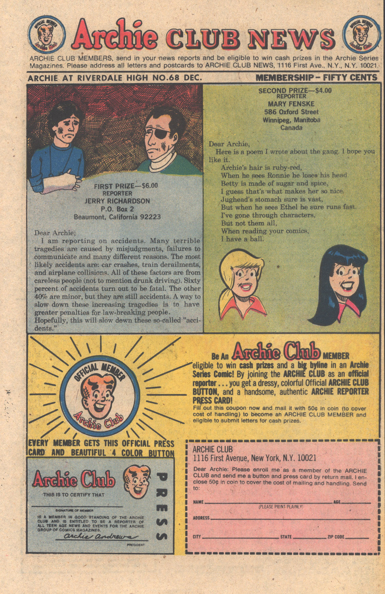 Read online Archie at Riverdale High (1972) comic -  Issue #68 - 26