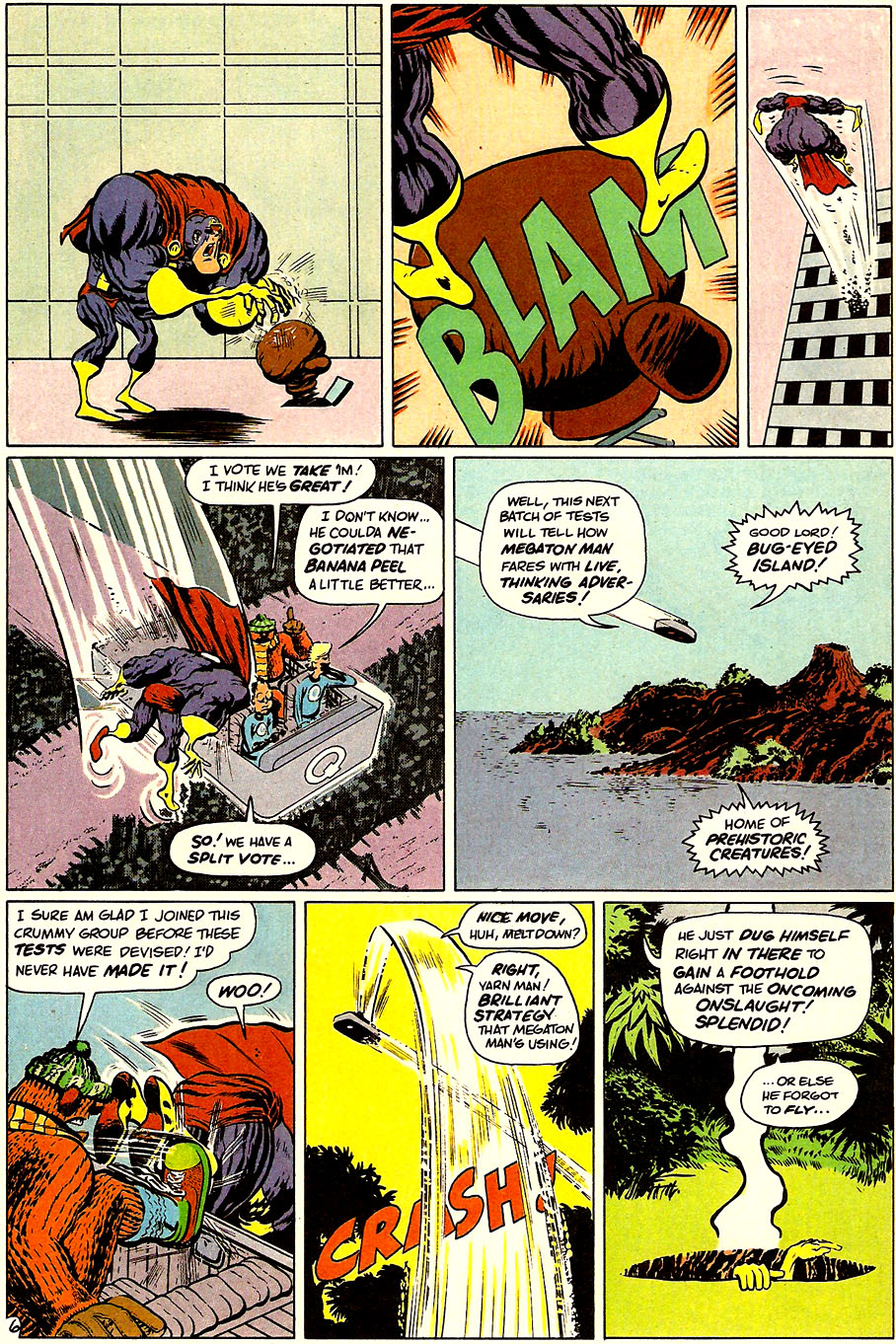 Read online Megaton Man comic -  Issue #2 - 8