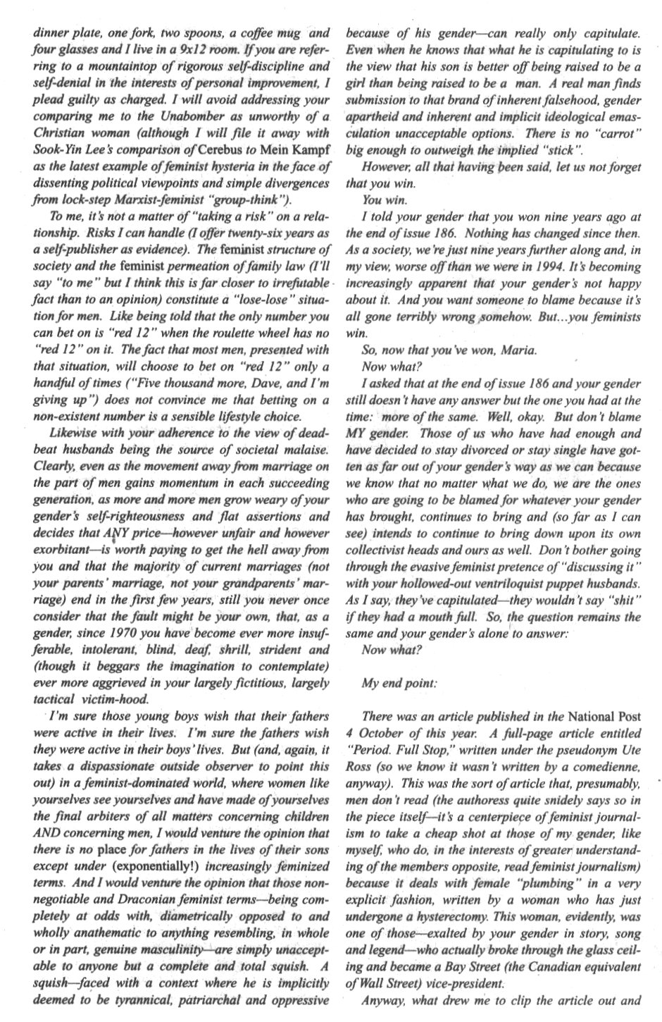 Read online Cerebus comic -  Issue #299 - 39