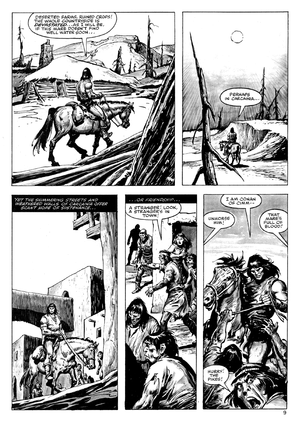 Read online The Savage Sword Of Conan comic -  Issue #72 - 9