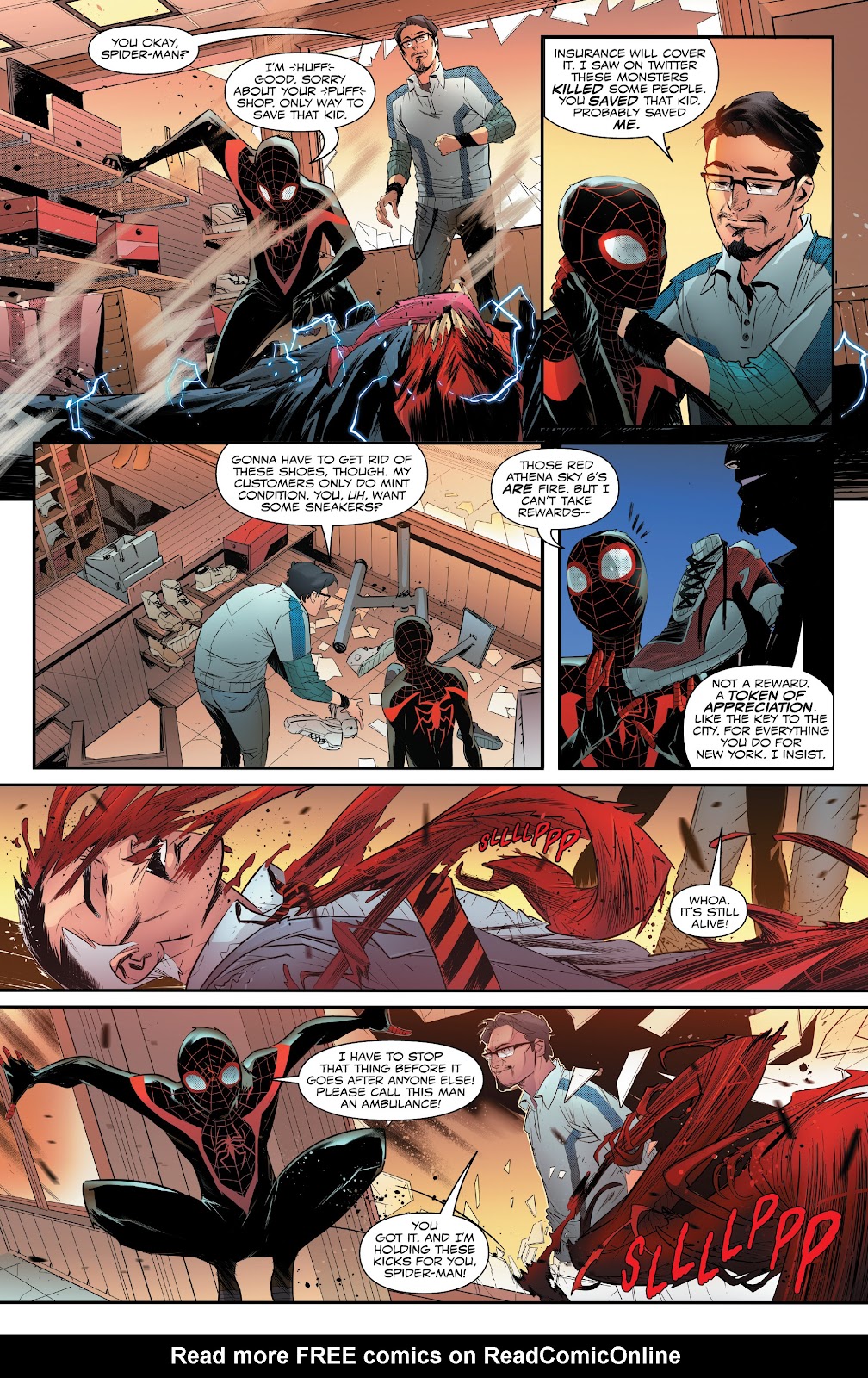 Read online Absolute Carnage Miles Morales comic Issue 3