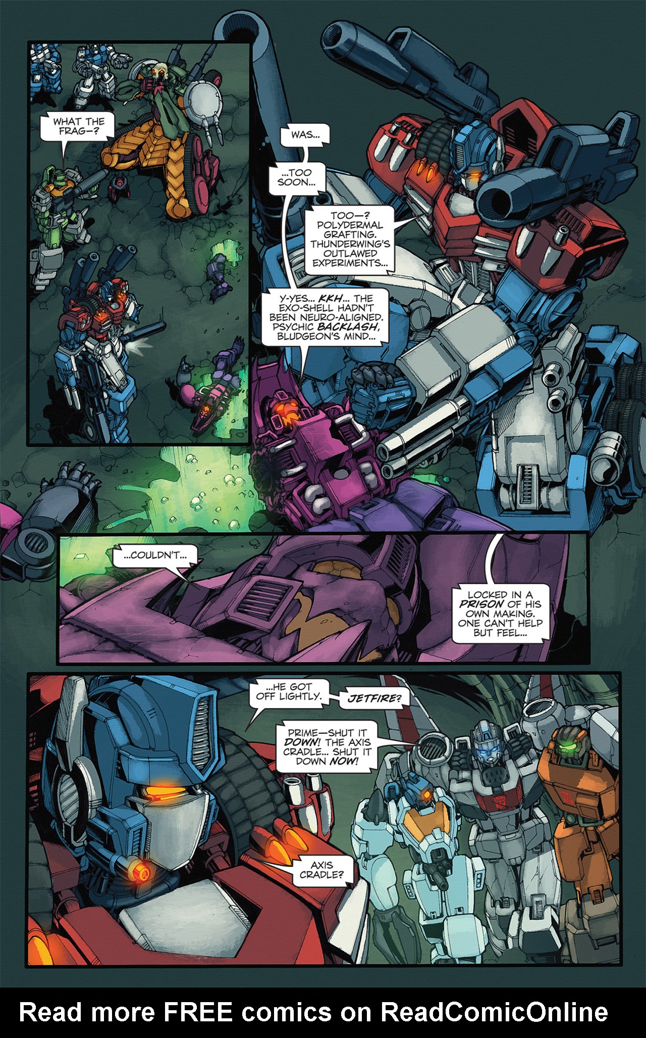 Read online The Transformers: Stormbringer comic -  Issue #3 - 22