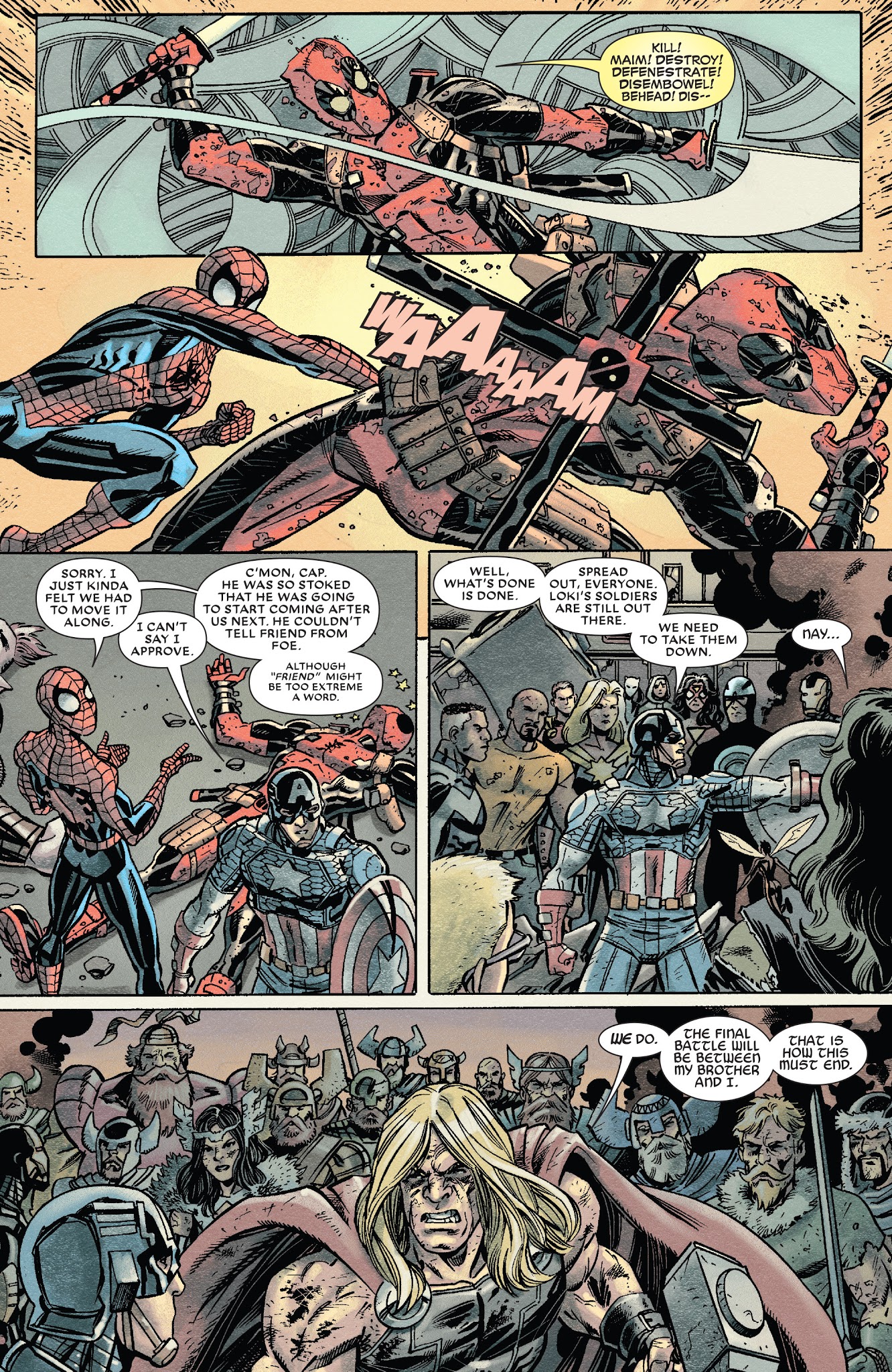 Read online Deadpool's Art of War comic -  Issue #4 - 6