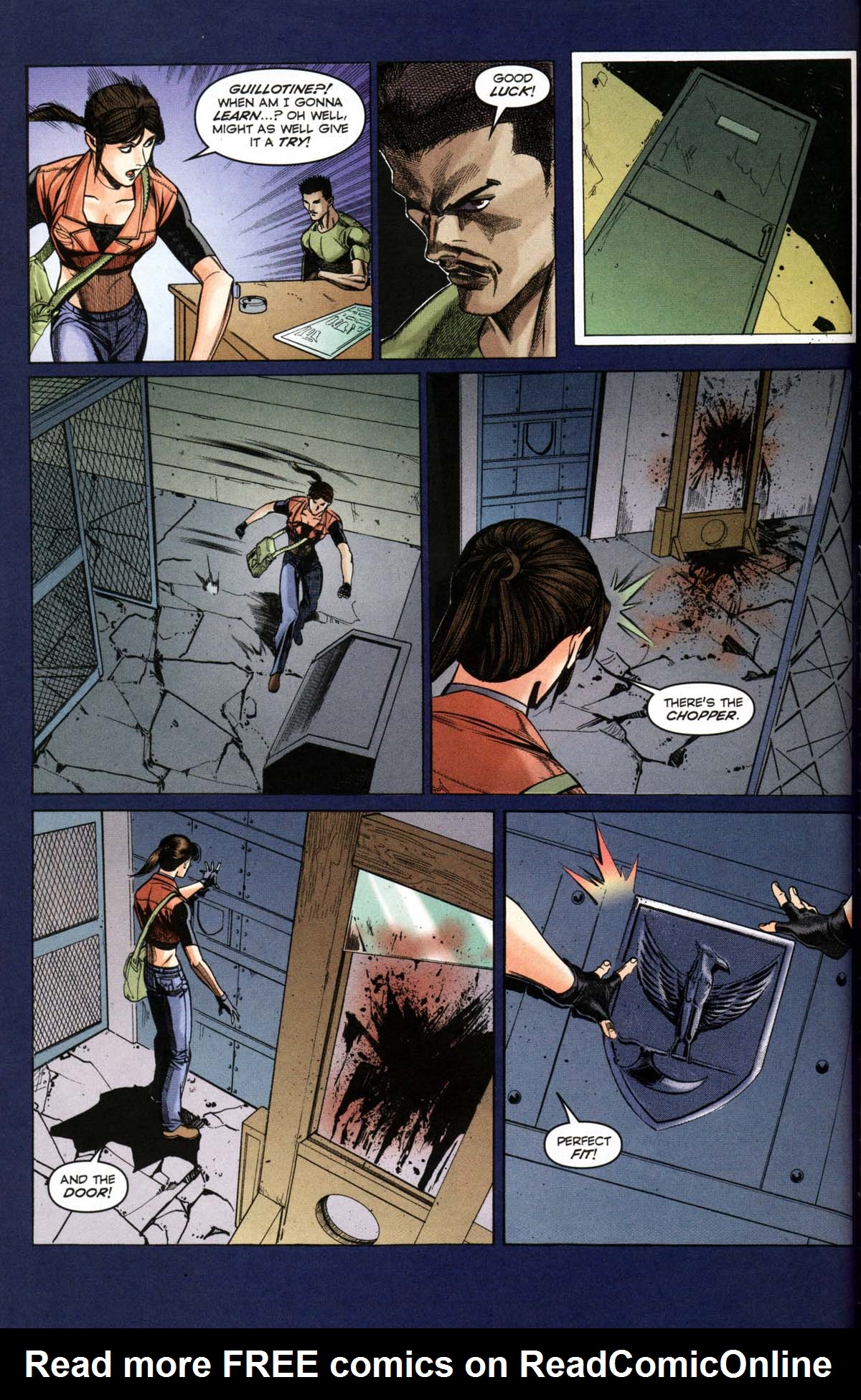 Read online Resident Evil Code: Veronica comic -  Issue #1 - 133