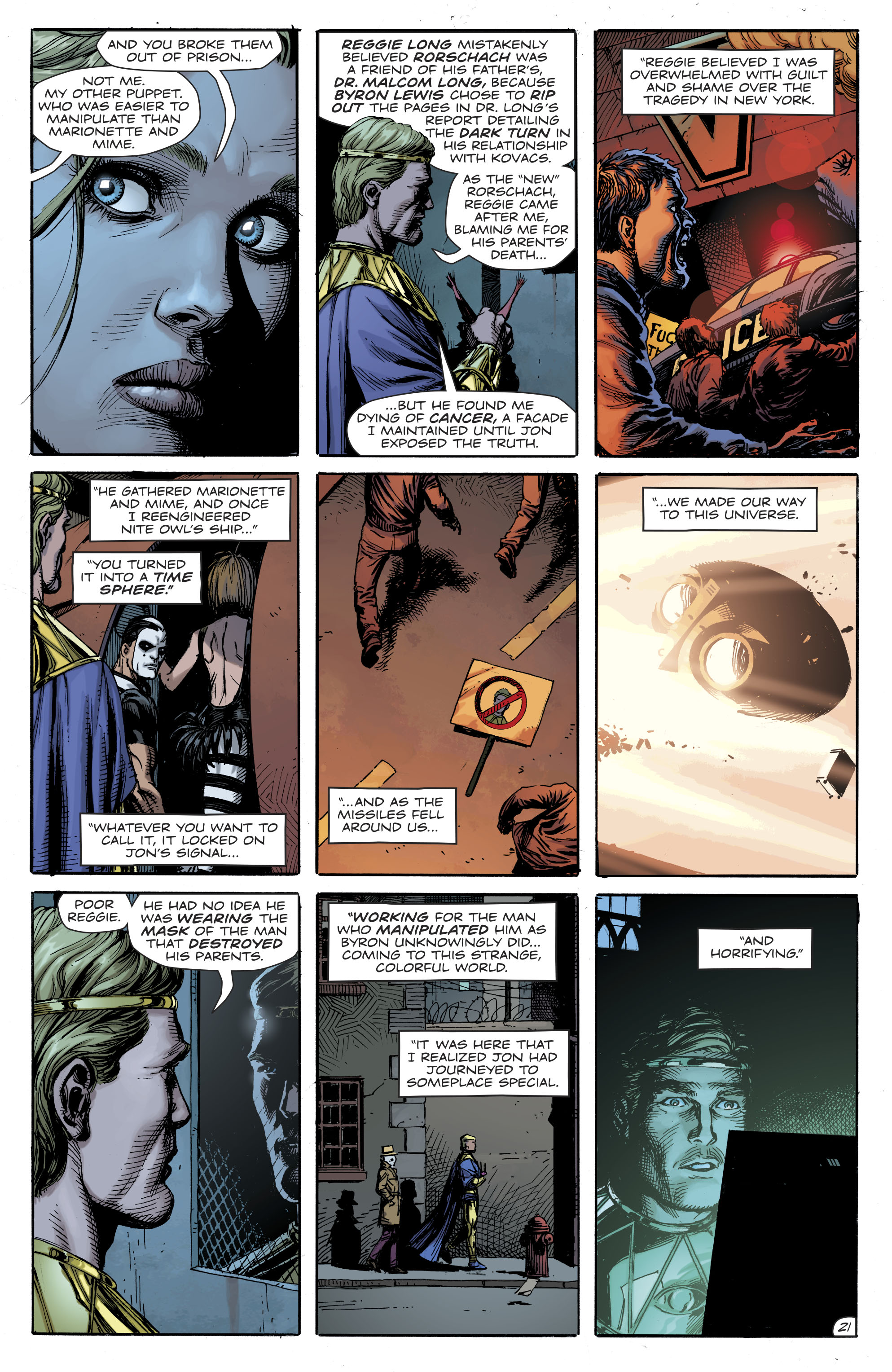 Read online Doomsday Clock comic Issue 11