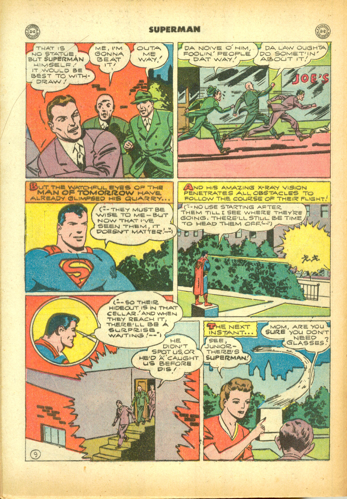 Read online Superman (1939) comic -  Issue #38 - 47