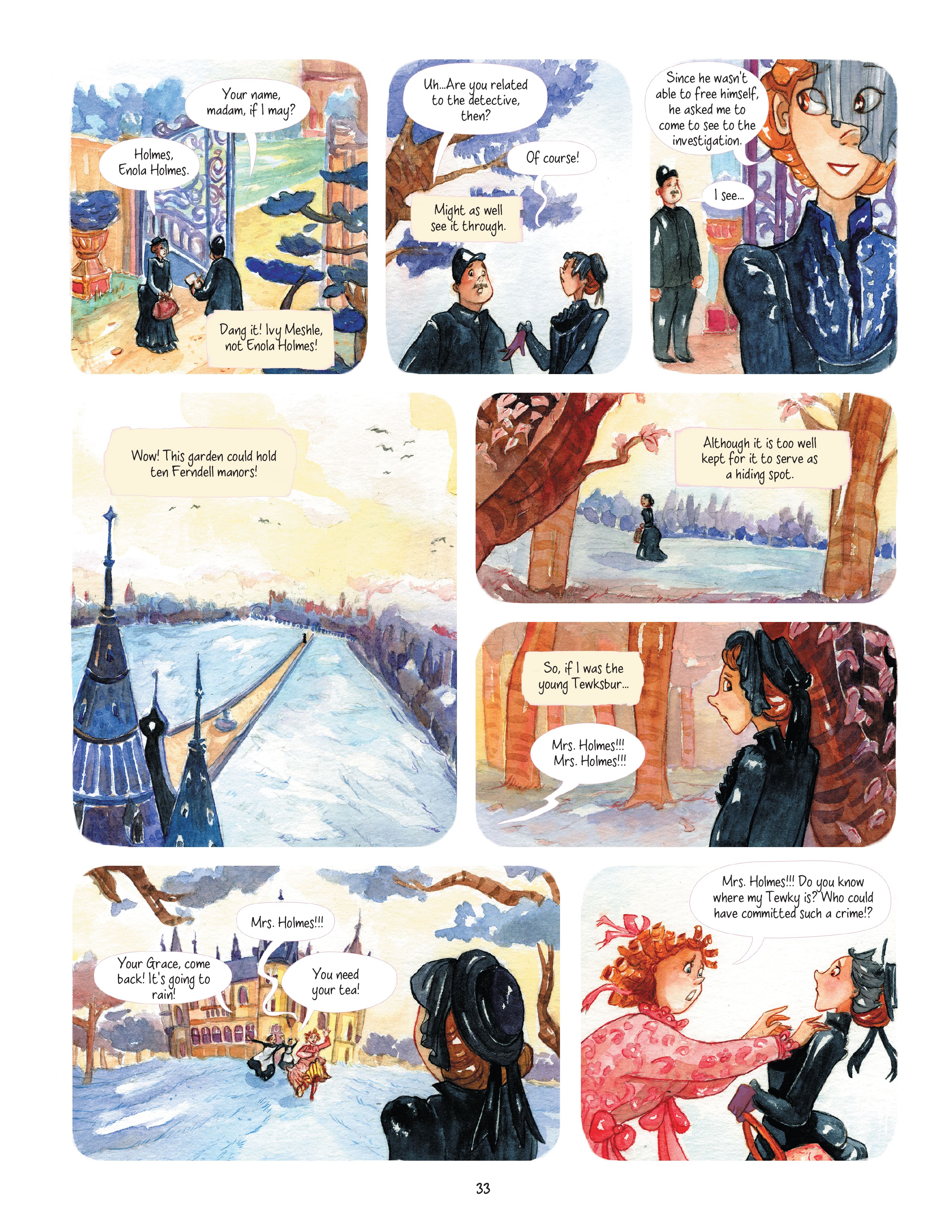Read online An Enola Holmes Mystery comic -  Issue #1 - 35