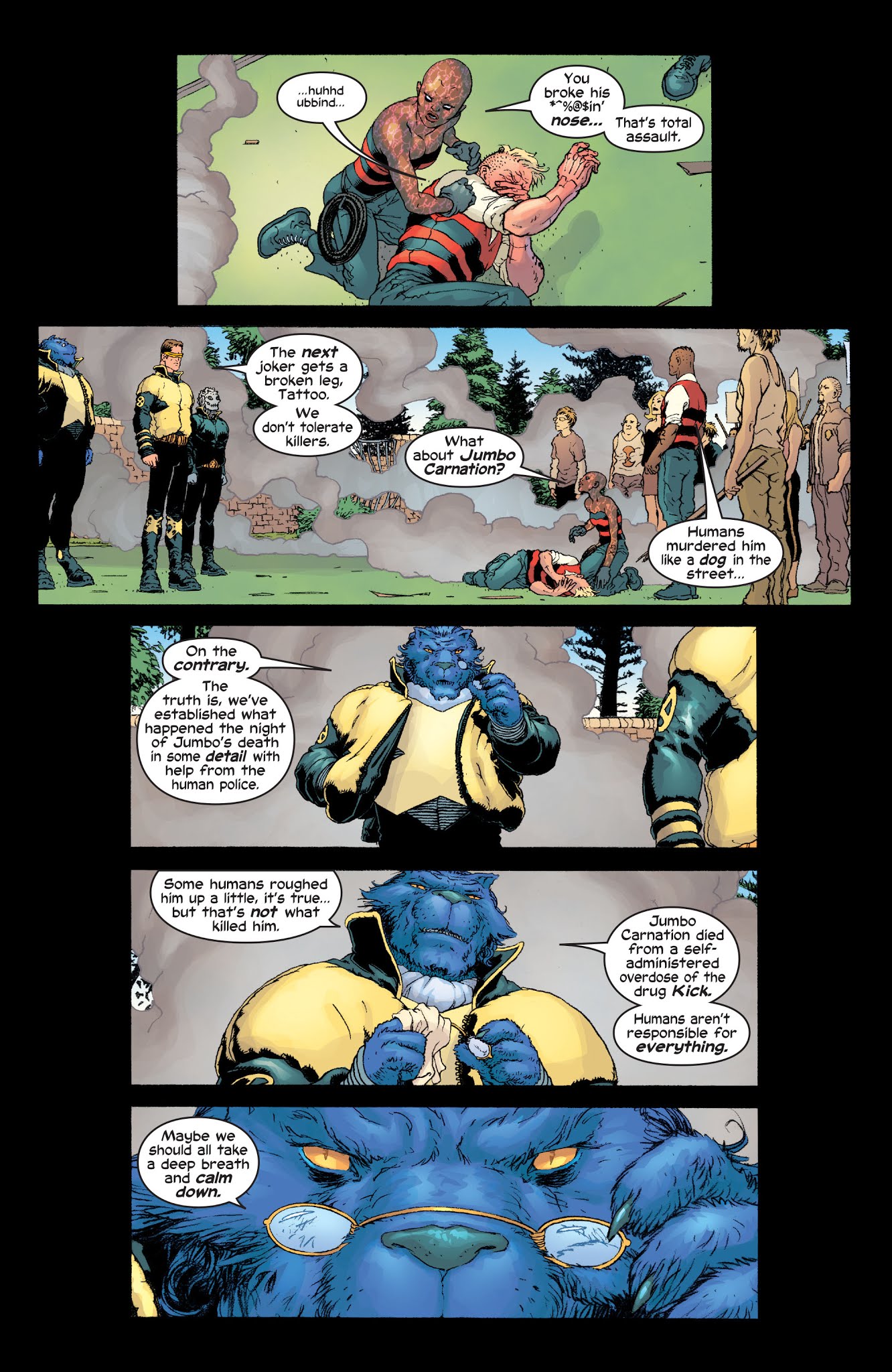 Read online New X-Men (2001) comic -  Issue # _TPB 4 - 86