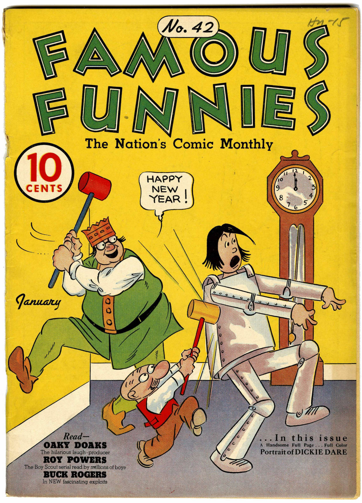 Read online Famous Funnies comic -  Issue #42 - 1