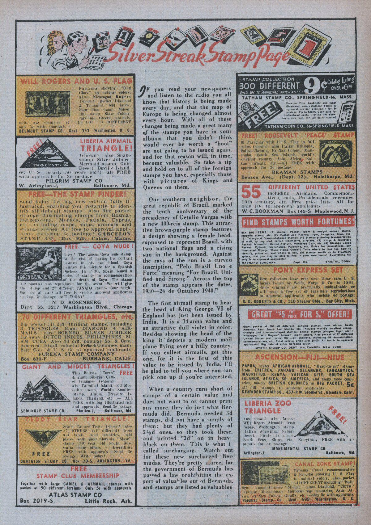 Read online Silver Streak Comics comic -  Issue #9 - 57