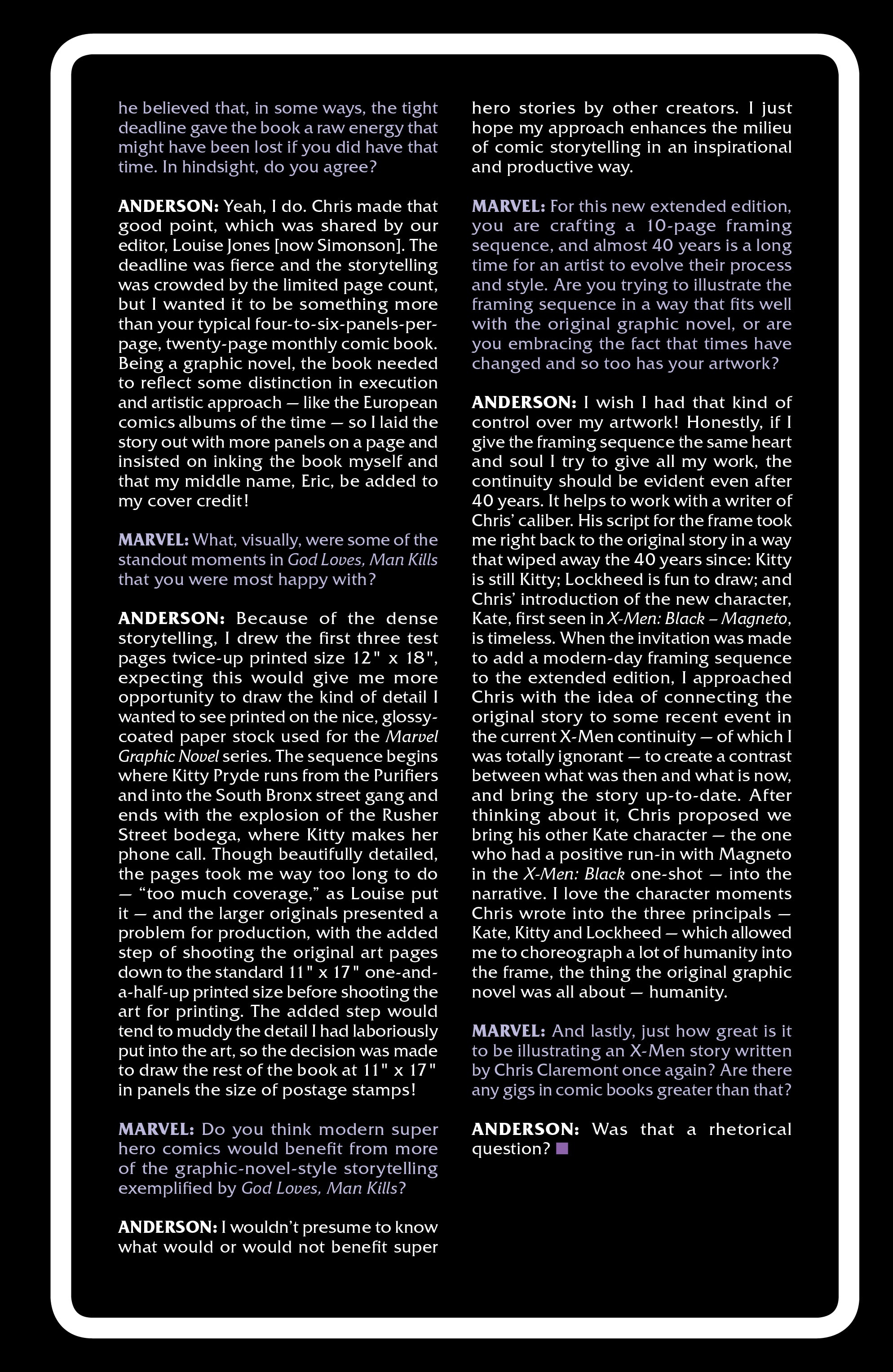 Read online X-Men: God Loves, Man Kills Extended Cut comic -  Issue #1 - 43