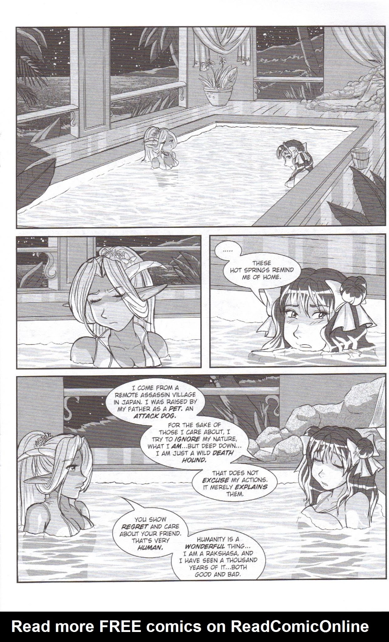 Read online Gold Digger/Ninja High School: Maidens of Twilight comic -  Issue #3 - 11