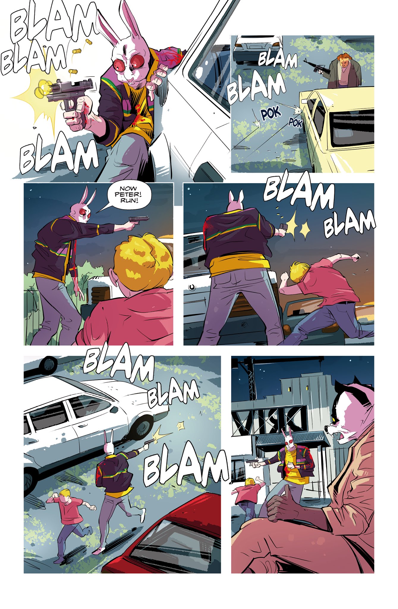 Read online Hotline Miami Wildlife comic -  Issue #8 - 27