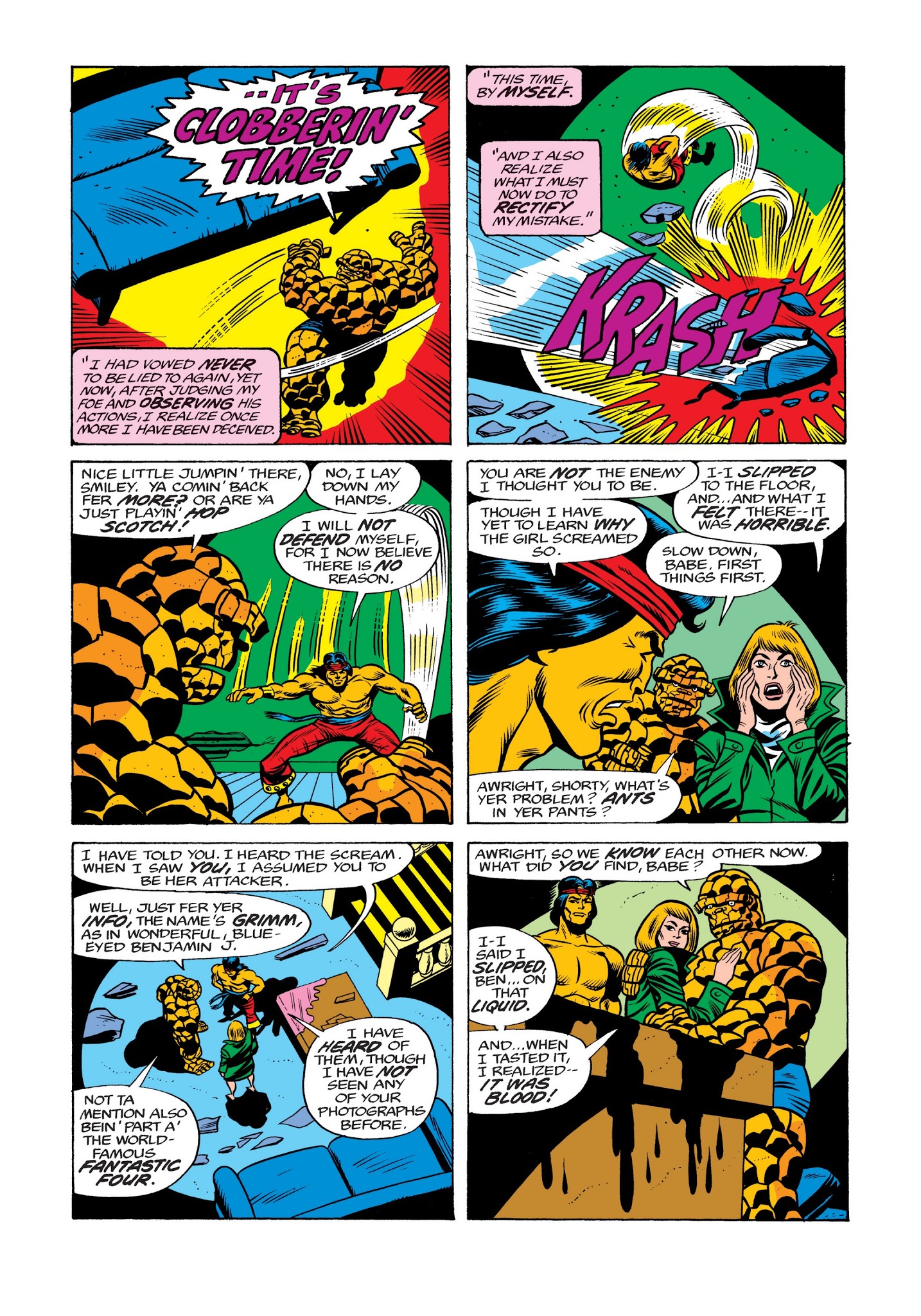 Read online Marvel Masterworks: Marvel Two-In-One comic -  Issue # TPB 3 - 163