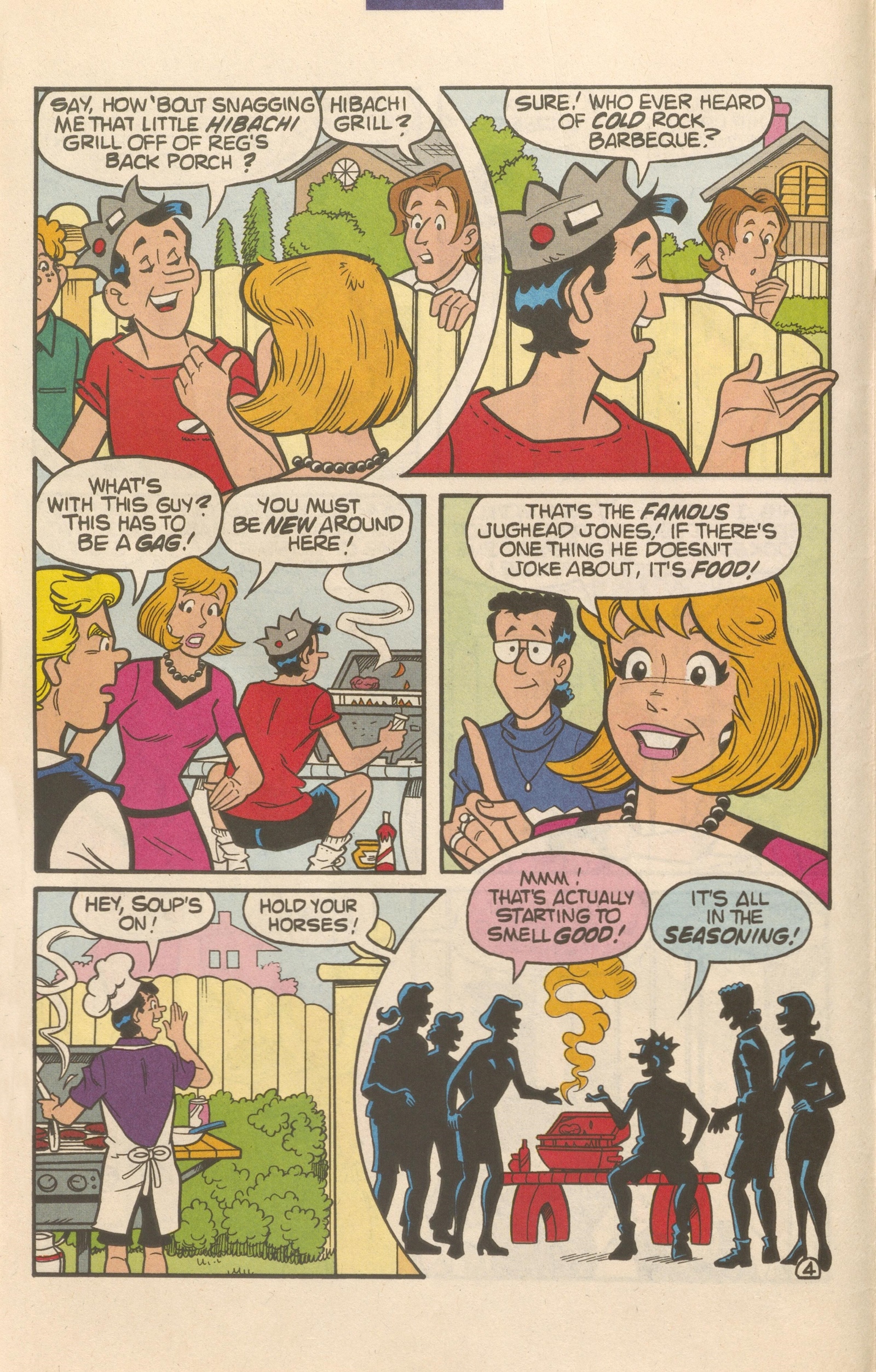 Read online Archie's Pal Jughead Comics comic -  Issue #130 - 6