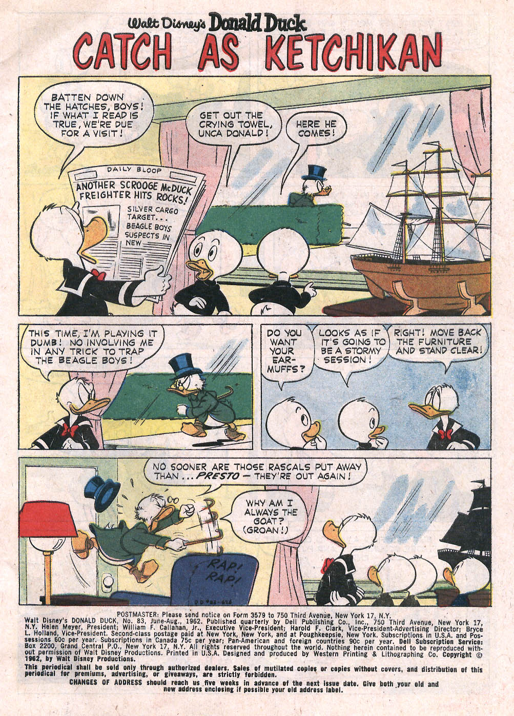 Read online Walt Disney's Donald Duck (1952) comic -  Issue #83 - 3