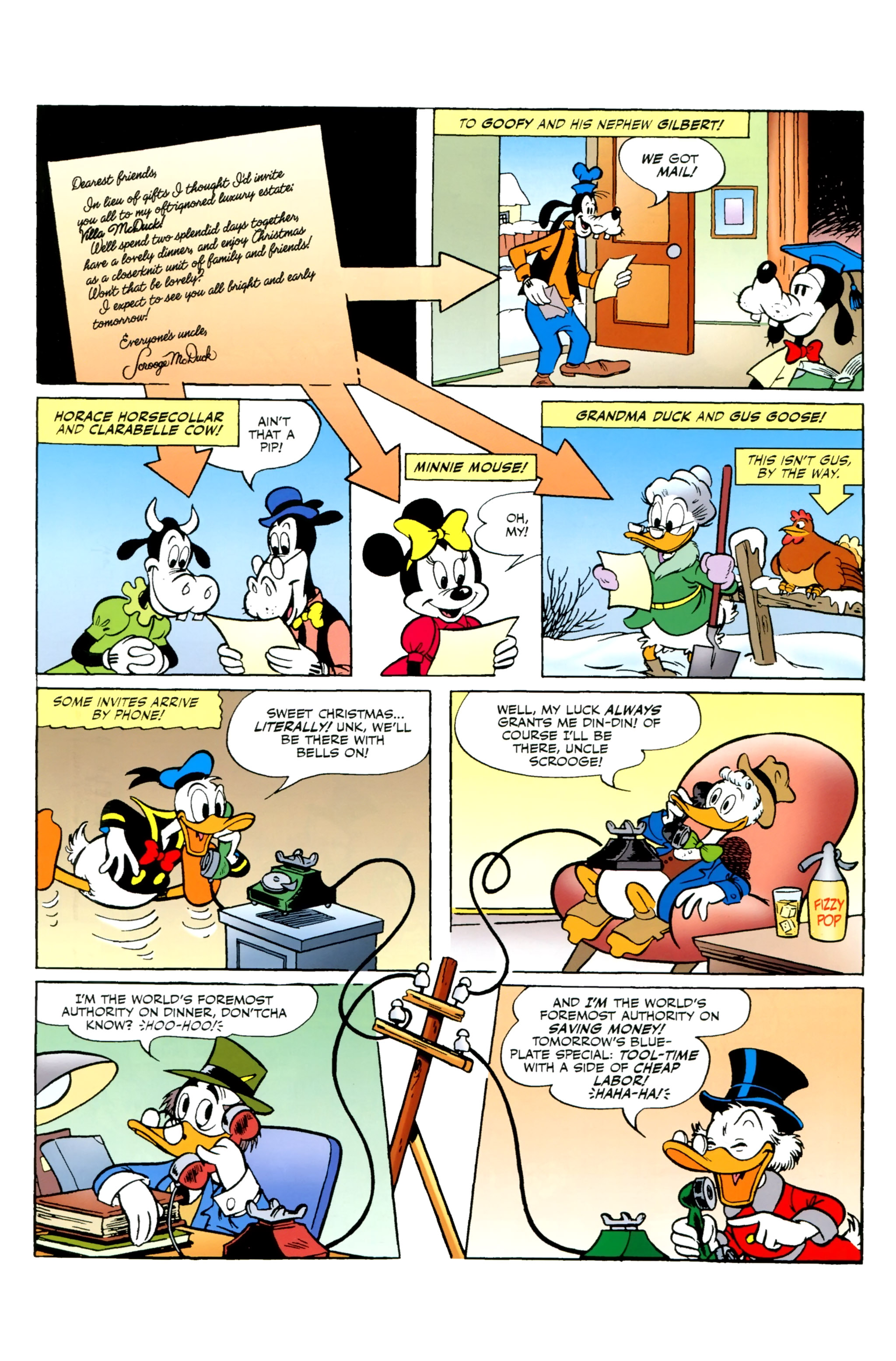 Read online Mickey and Donald Christmas Parade comic -  Issue # Full - 6