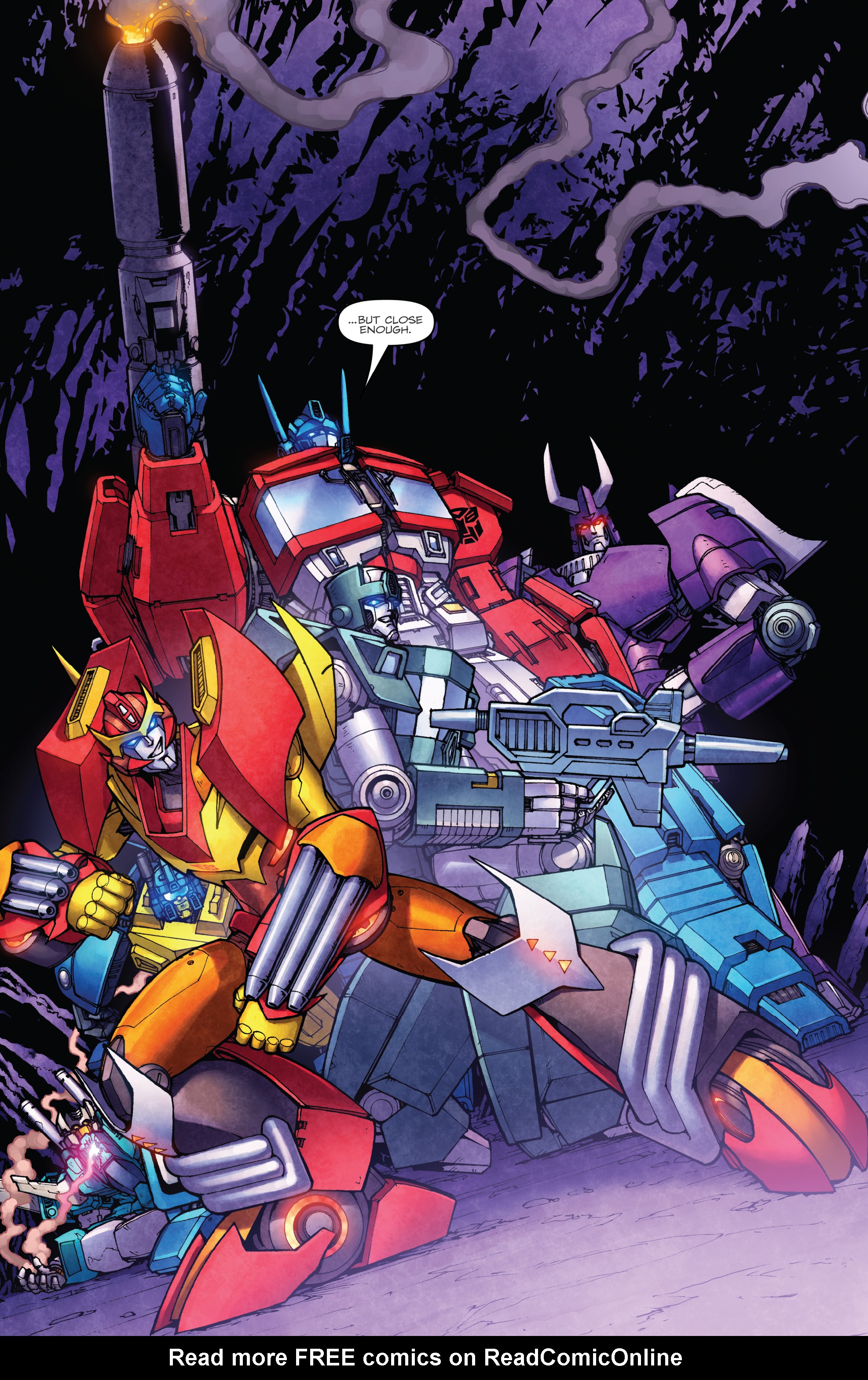 Read online The Transformers: Dark Cybertron Finale comic -  Issue # Full - 123