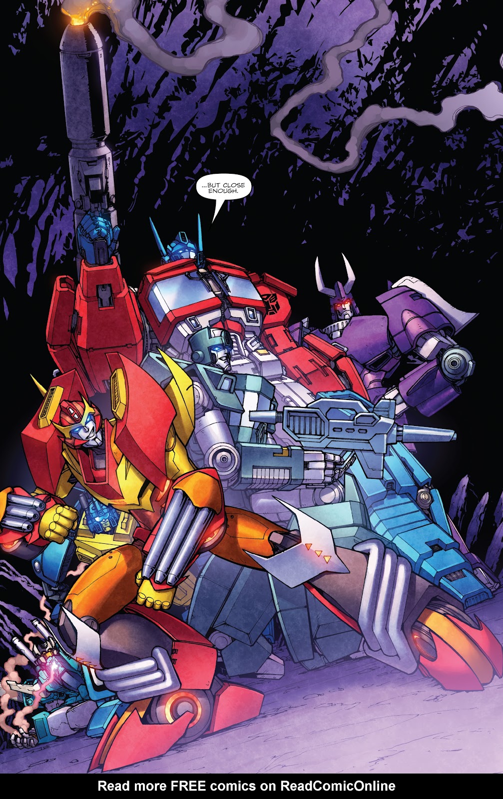 The Transformers: Dark Cybertron Finale issue Full - Page 123
