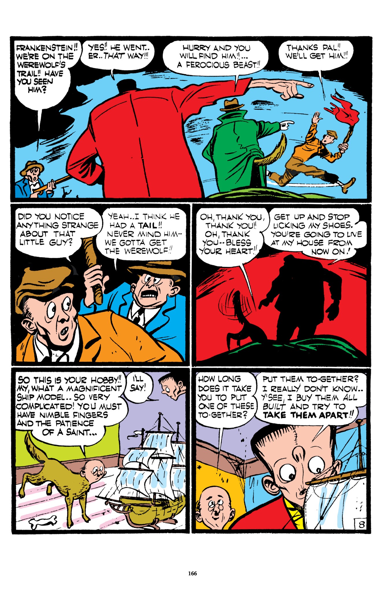 Read online Frankenstein: The Mad Science of Dick Briefer comic -  Issue # TPB - 163