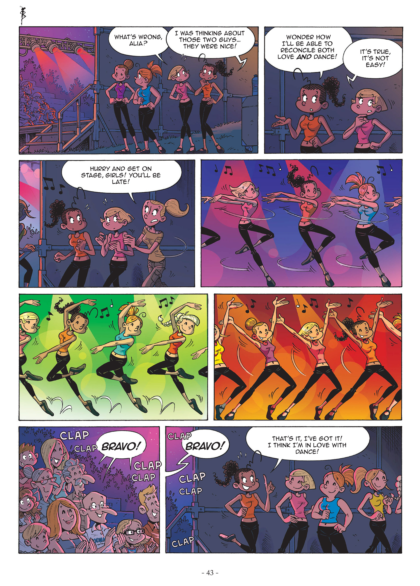 Read online Dance Class comic -  Issue #9 - 45