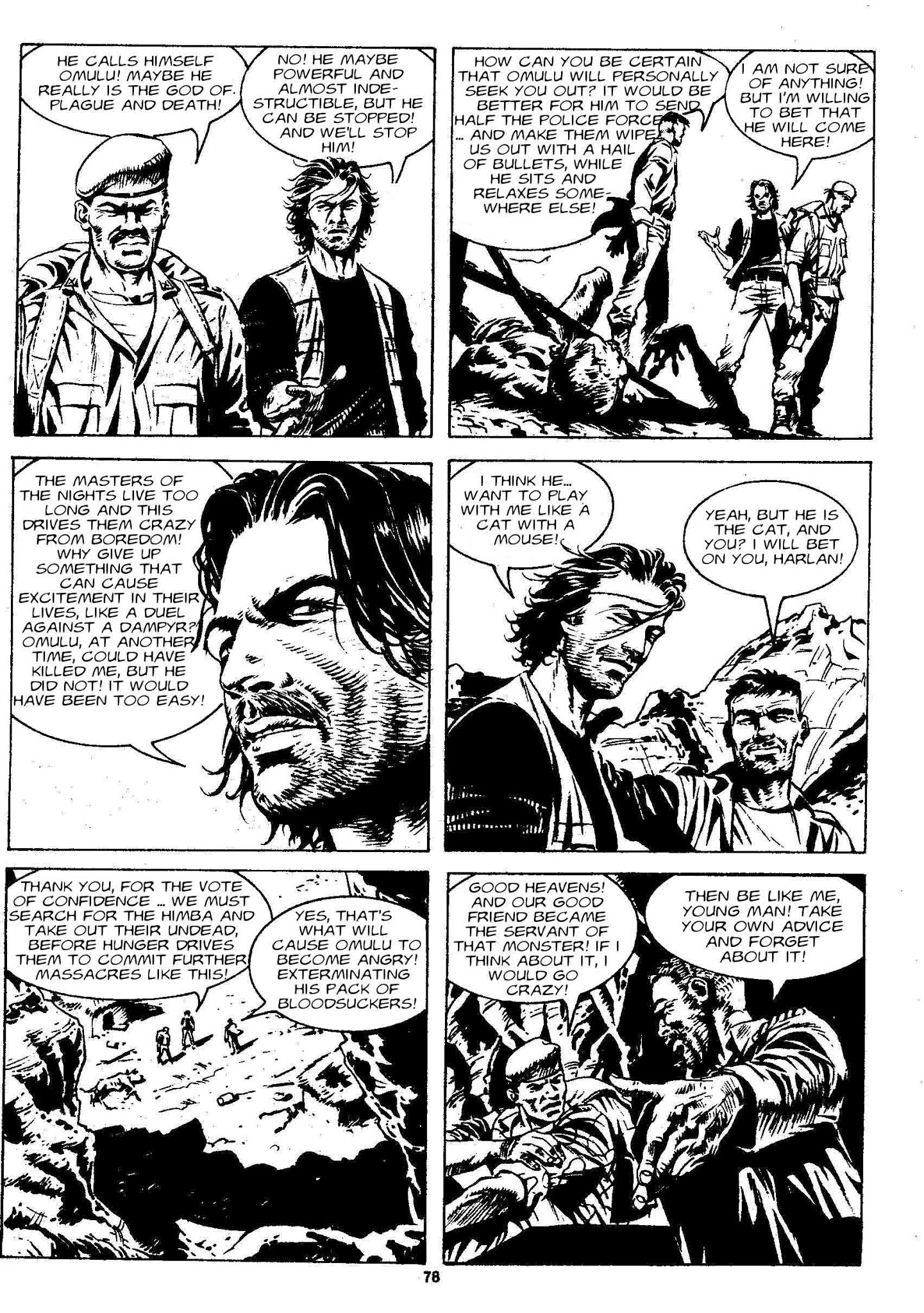 Read online Dampyr (2000) comic -  Issue #7 - 79
