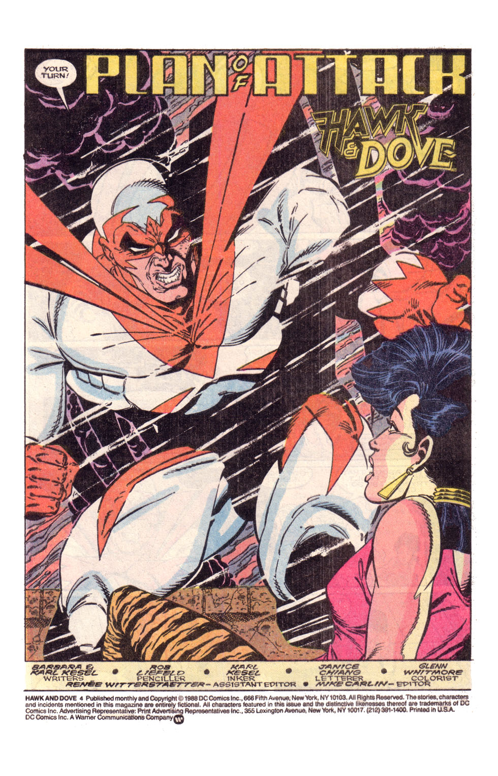 Read online Hawk and Dove (1988) comic -  Issue #4 - 4