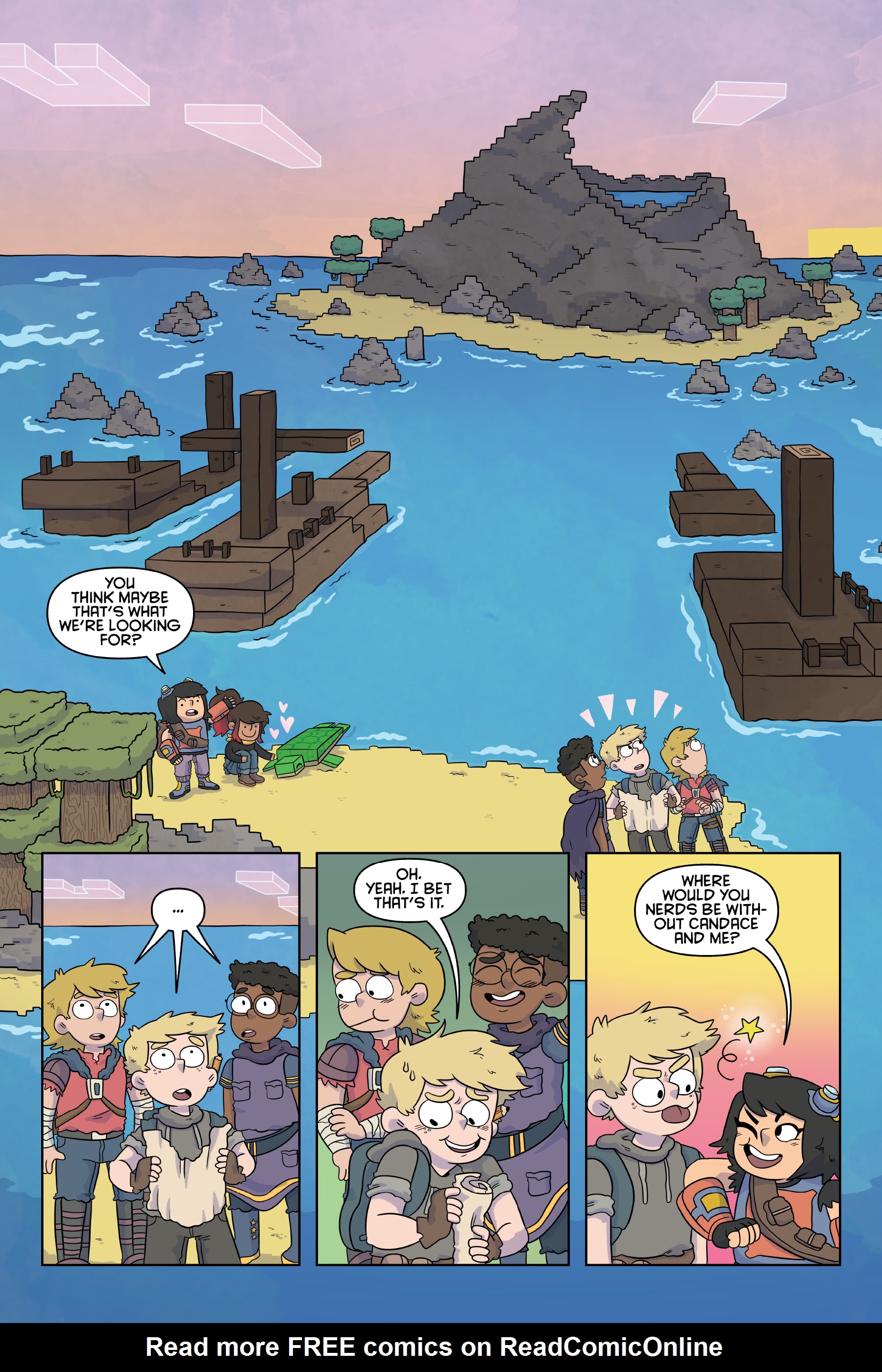 Read online Minecraft comic -  Issue # TPB 2 - 34