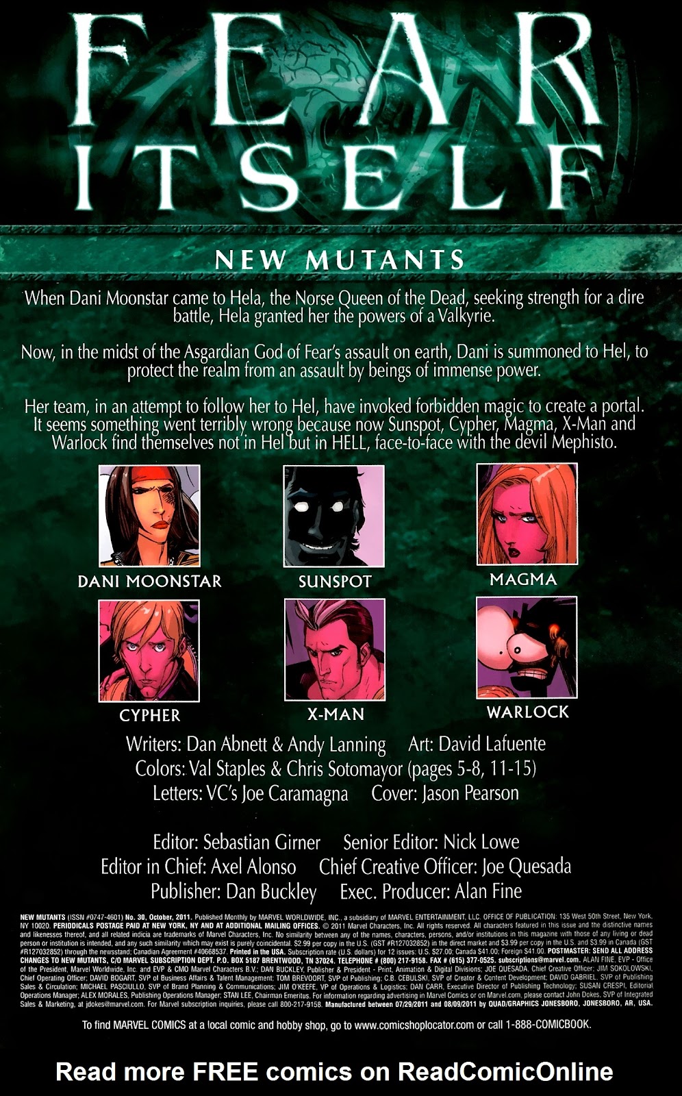 New Mutants (2009) issue 30 - Page 2