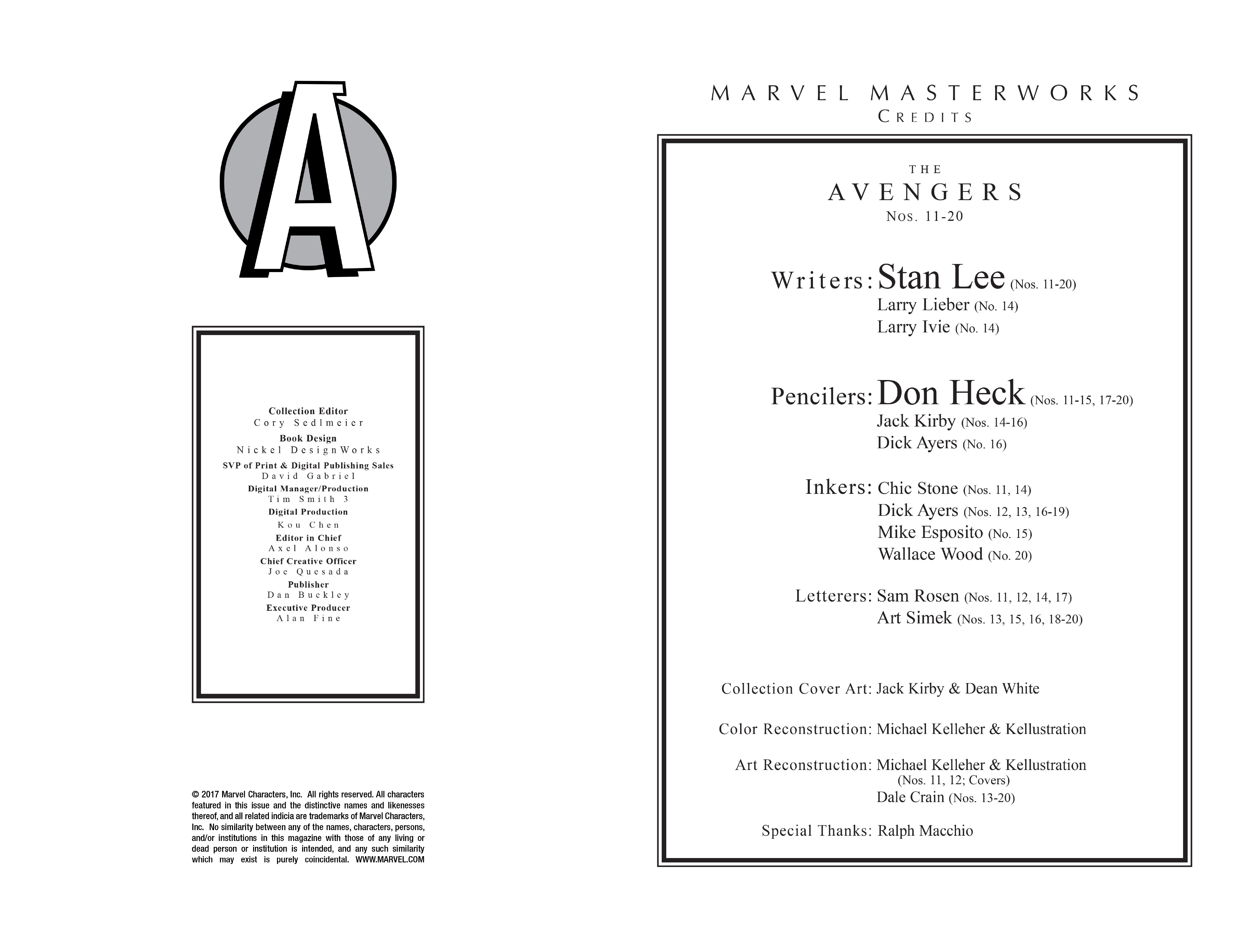 Read online Marvel Masterworks: The Avengers comic -  Issue # TPB 2 (Part 1) - 3
