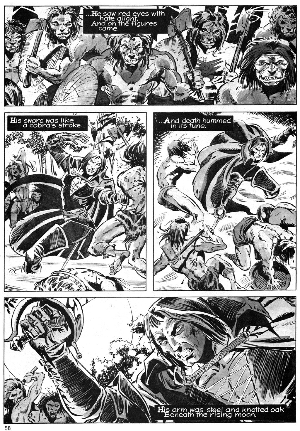Read online The Savage Sword Of Conan comic -  Issue #41 - 58