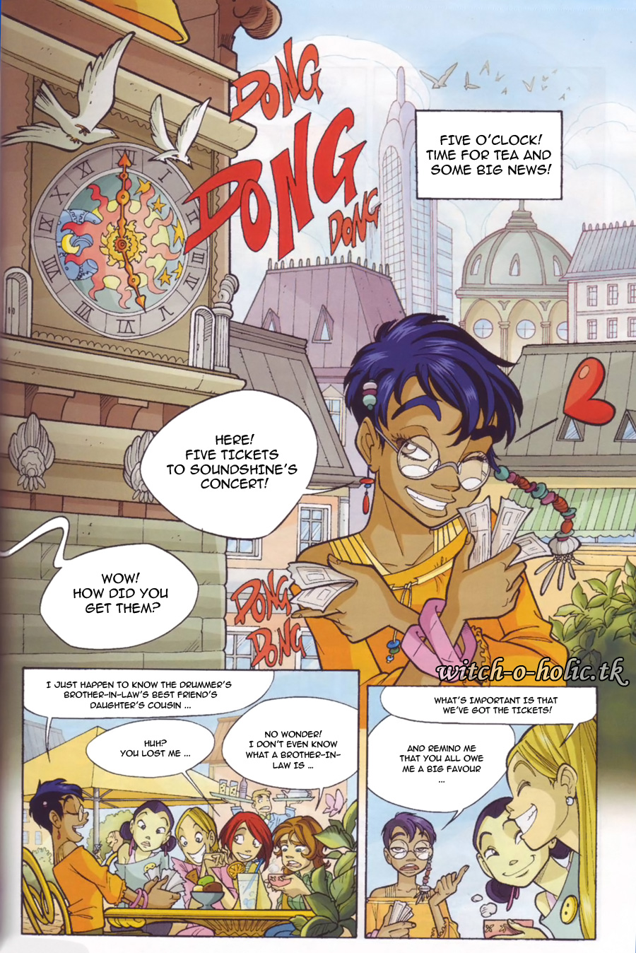 Read online W.i.t.c.h. comic -  Issue #125 - 2