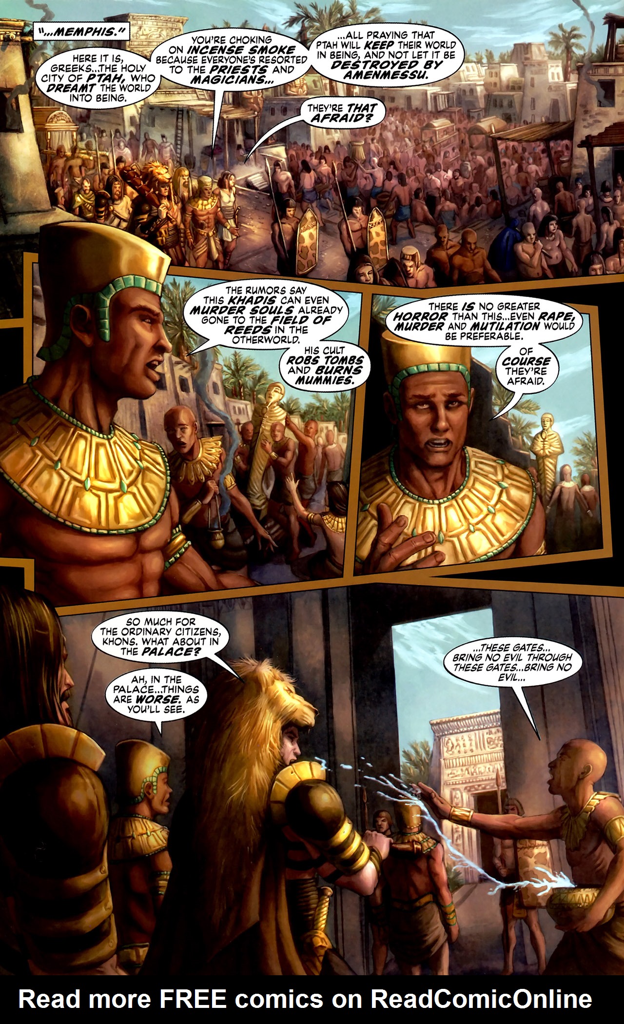 Read online Hercules: The Knives of Kush comic -  Issue #1 - 16