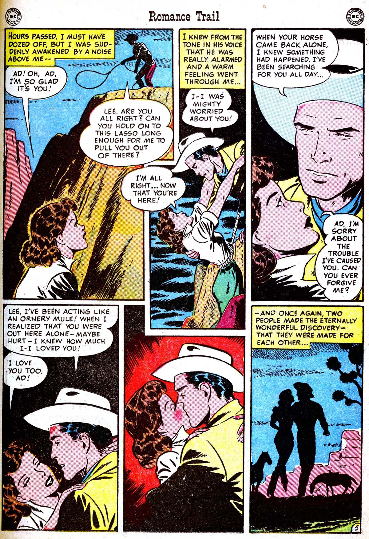 Read online Romance Trail comic -  Issue #2 - 21