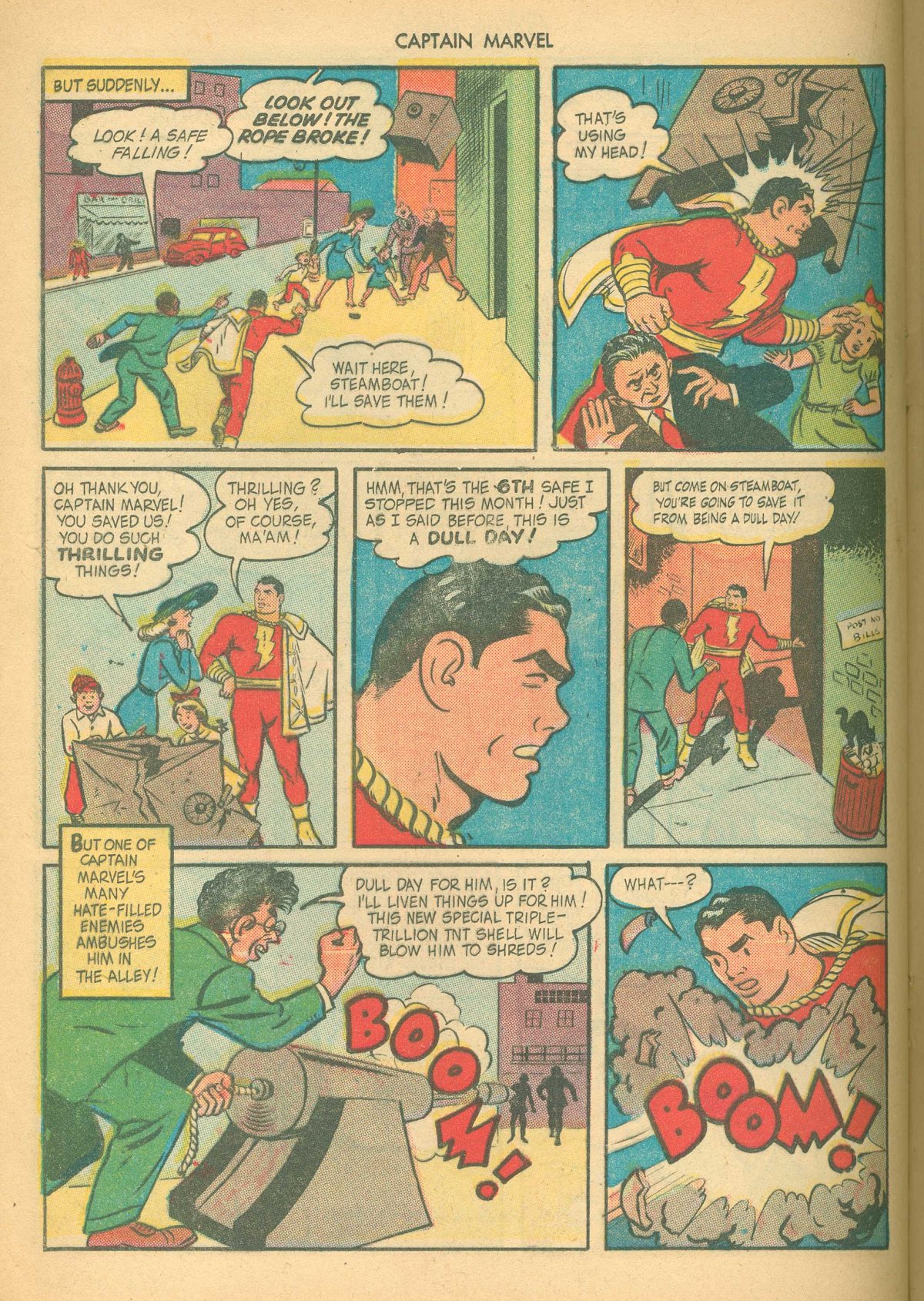 Read online Captain Marvel Adventures comic -  Issue #46 - 16