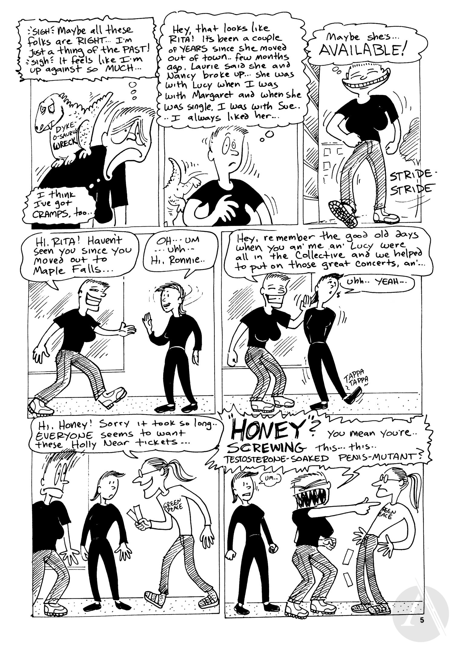 Read online Bitchy Butch: World's Angriest Dyke comic -  Issue # TPB - 11