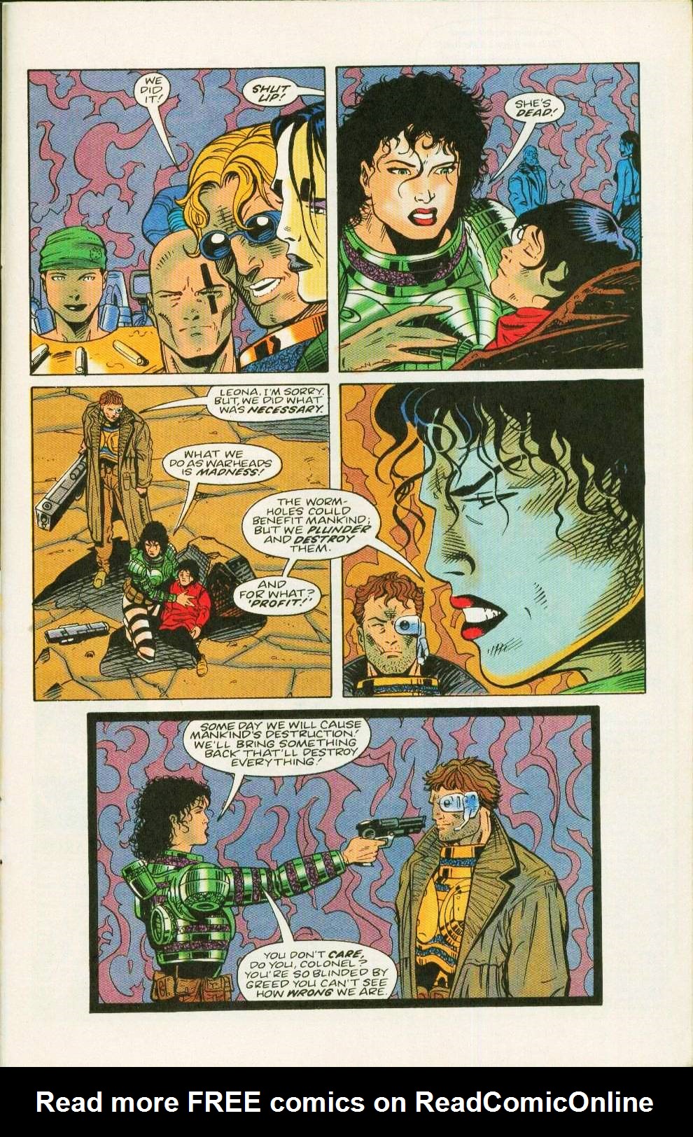 Read online Warheads comic -  Issue #11 - 22