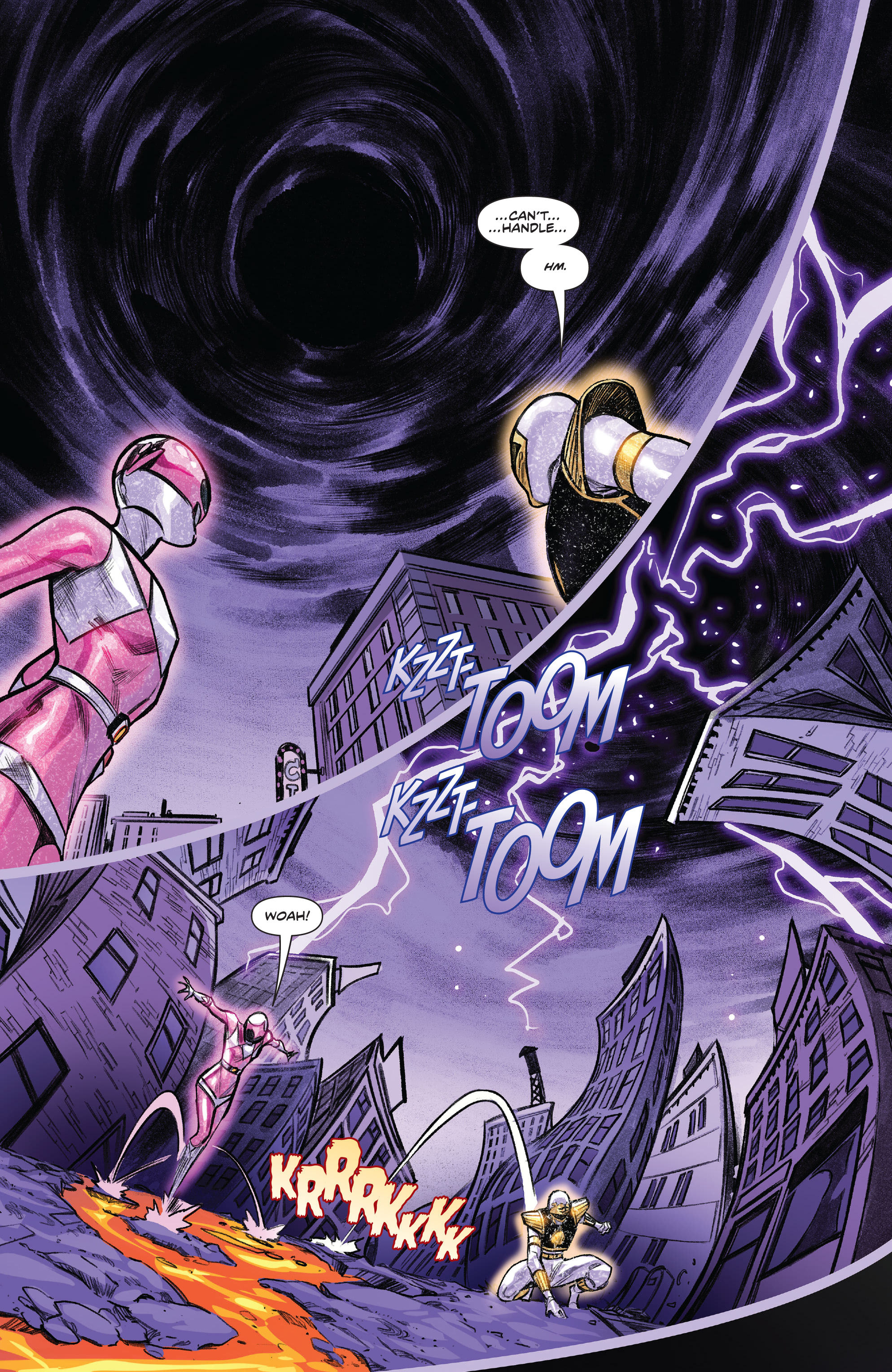 Read online Mighty Morphin comic -  Issue #21 - 22